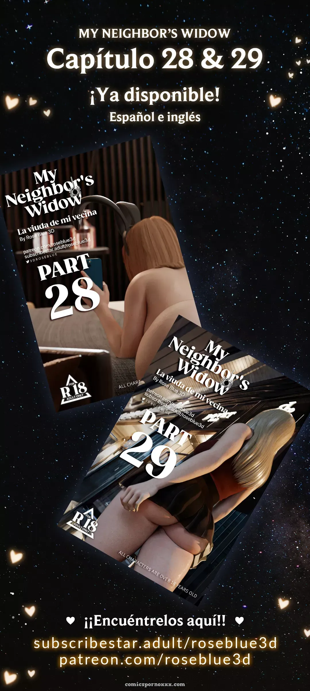 My Neighbor’s Widow #27 – Roseblue3d - Página 116