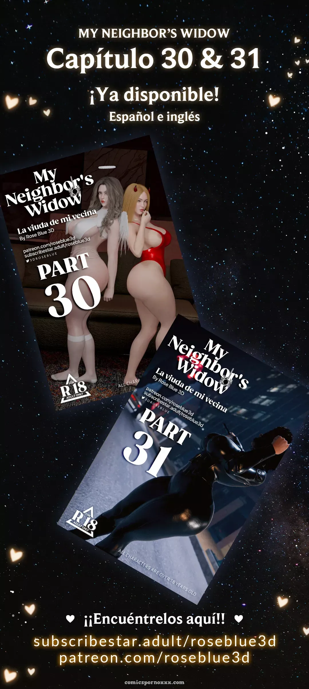 My Neighbor’s Widow #29 – Roseblue3d - Página 115