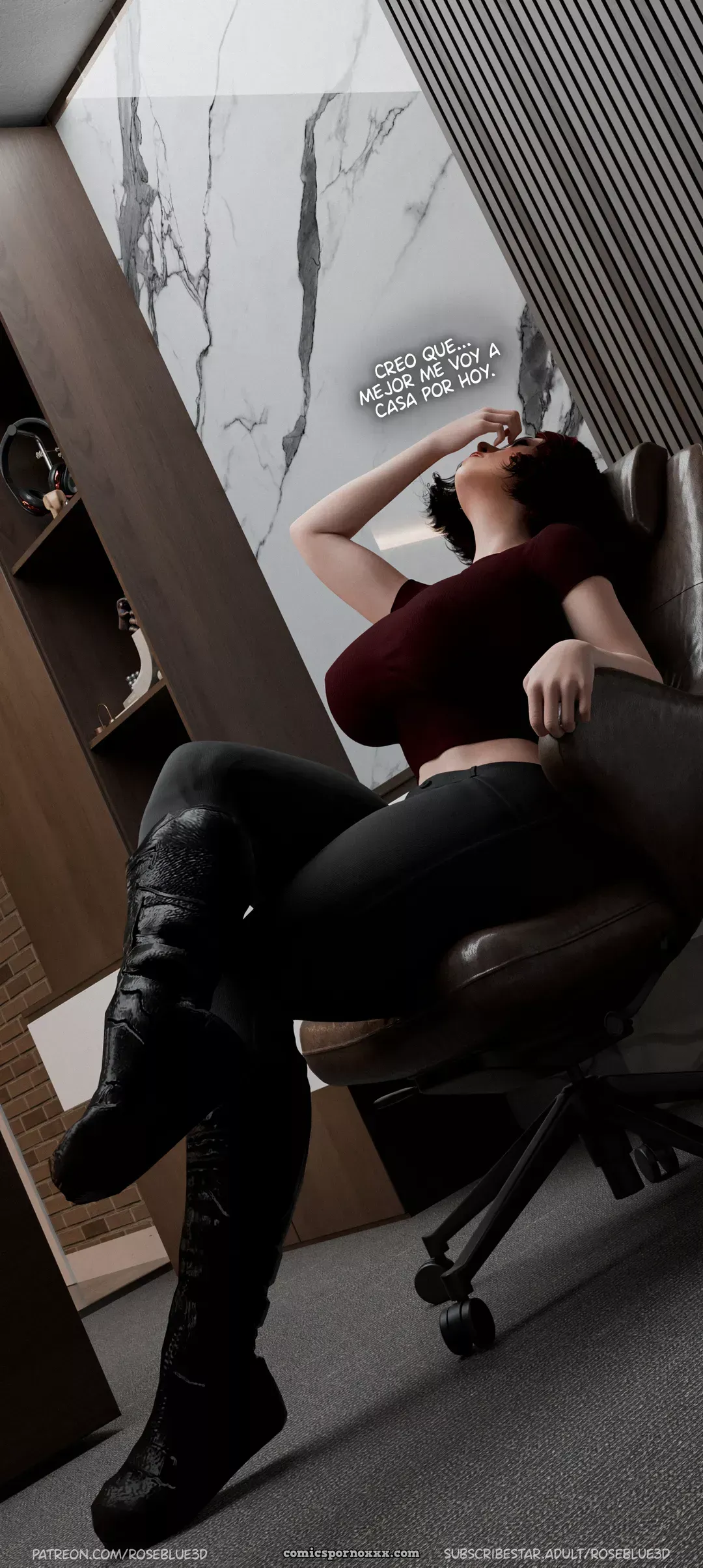 My Neighbor’s Widow #30 – Roseblue3d - Página 135