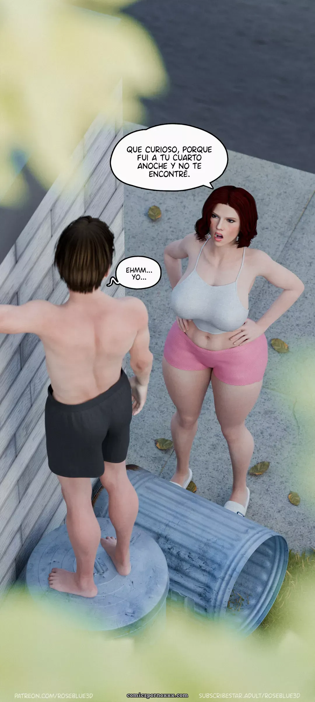 My Neighbor’s Widow #31 – Roseblue3d - Página 33