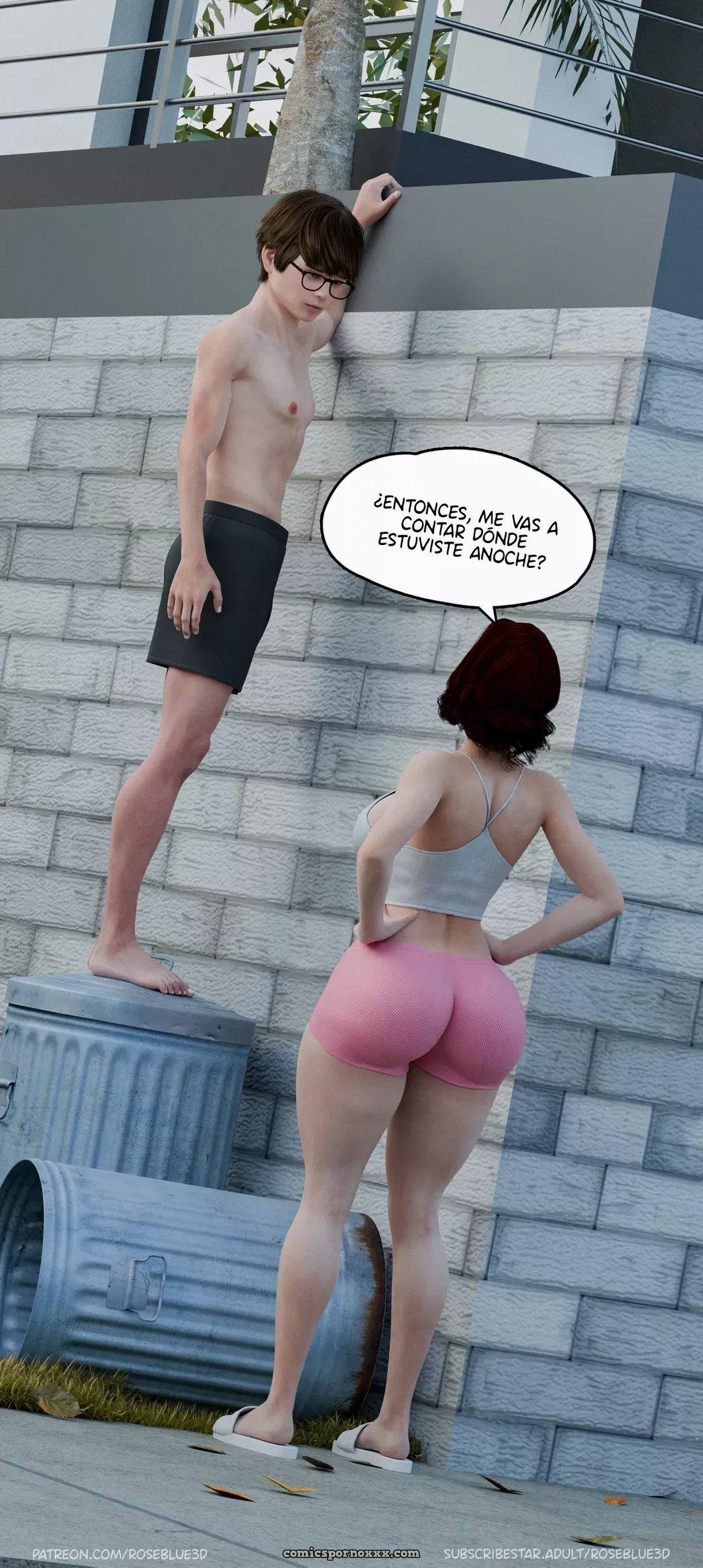 My Neighbor’s Widow #31 – Roseblue3d - Página 34