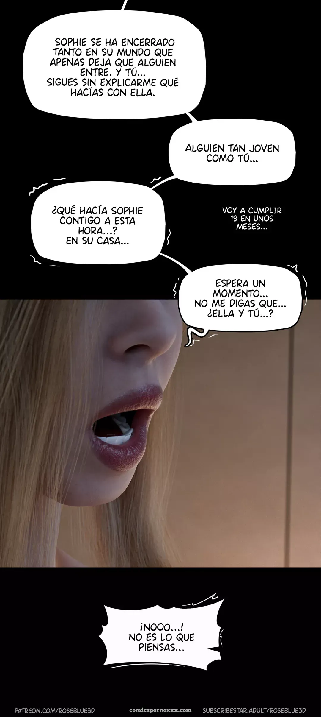 My Neighbor’s Widow #32 – Roseblue3d - Página 37