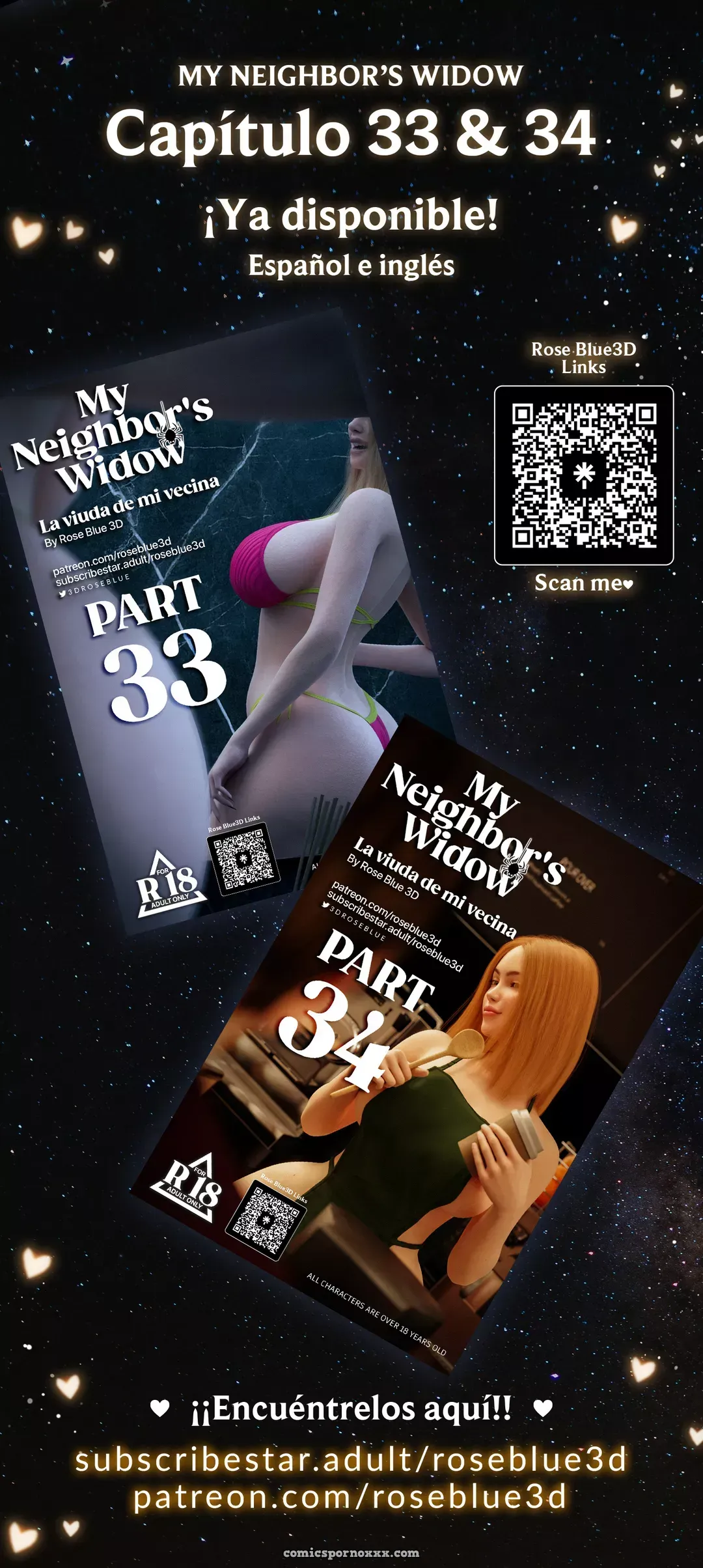 My Neighbor’s Widow #32 – Roseblue3d - Página 83