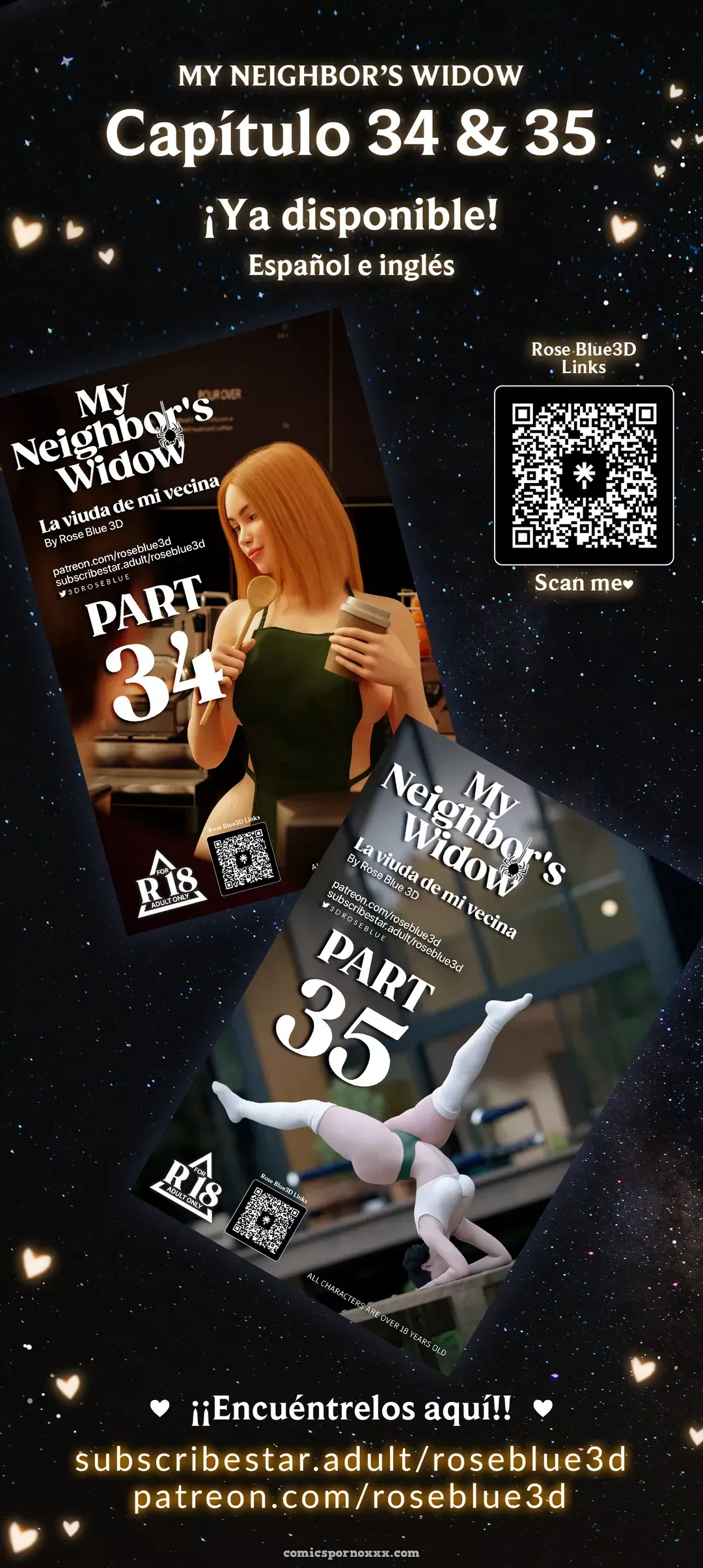 My Neighbor’s Widow #33 – Roseblue3d - Página 116