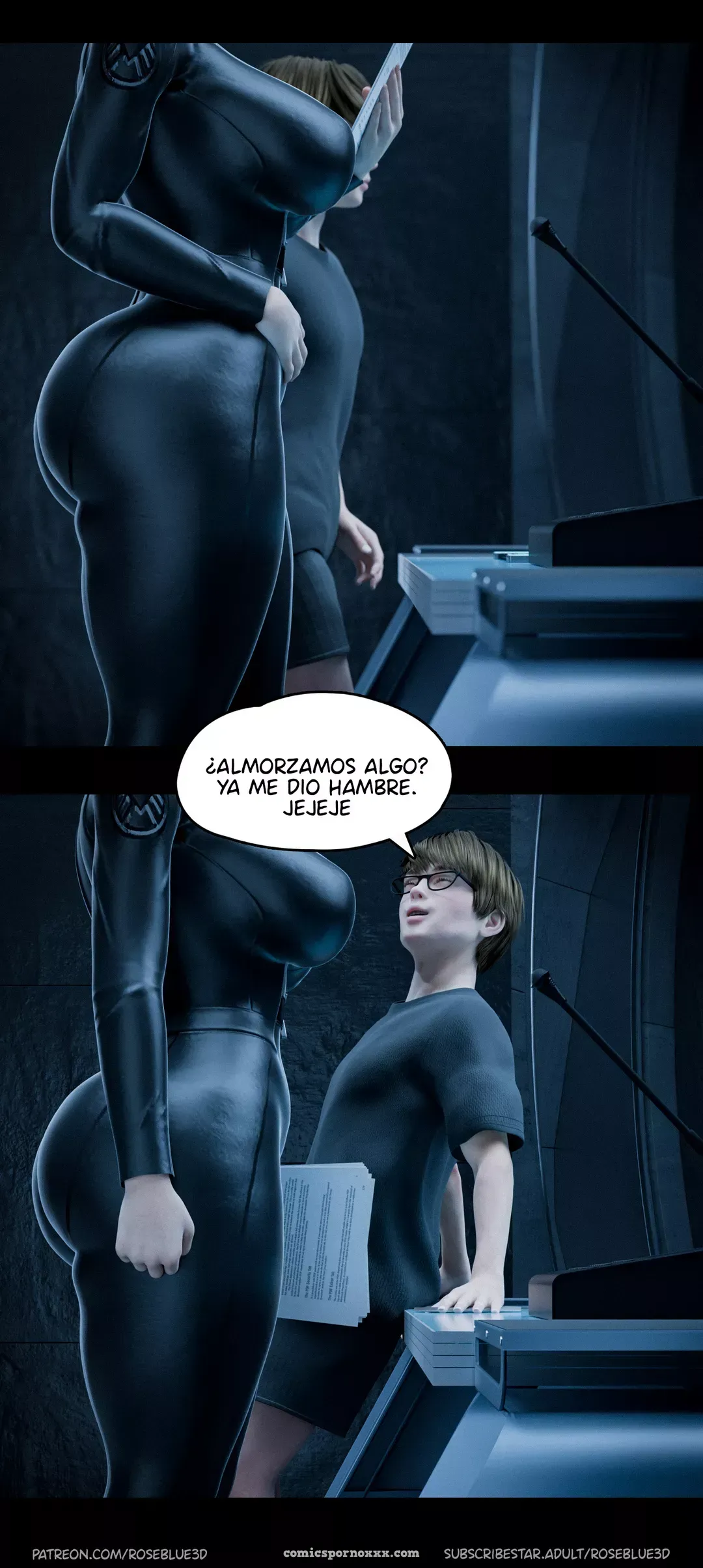 My Neighbor’s Widow #34 – Roseblue3d - Página 109