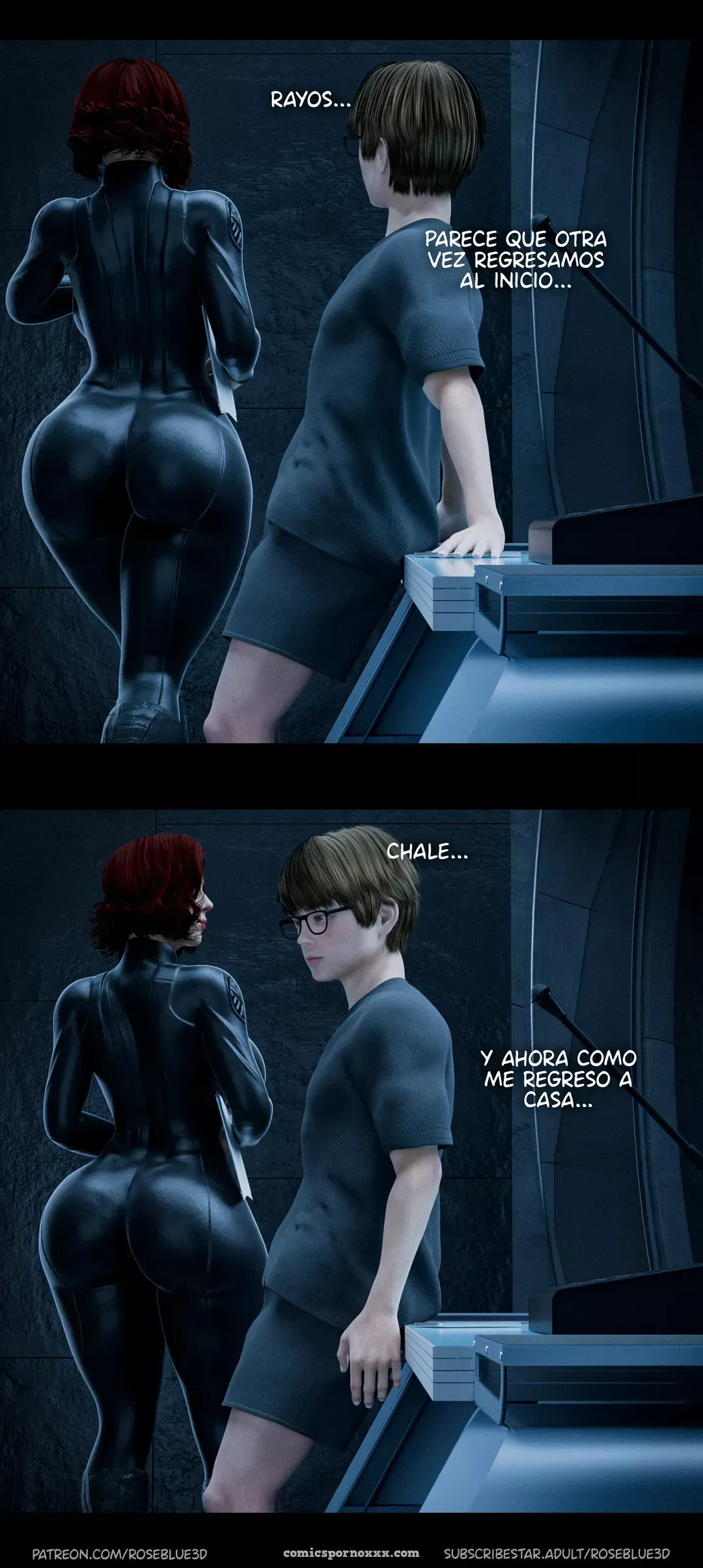 My Neighbor’s Widow #34 – Roseblue3d - Página 110