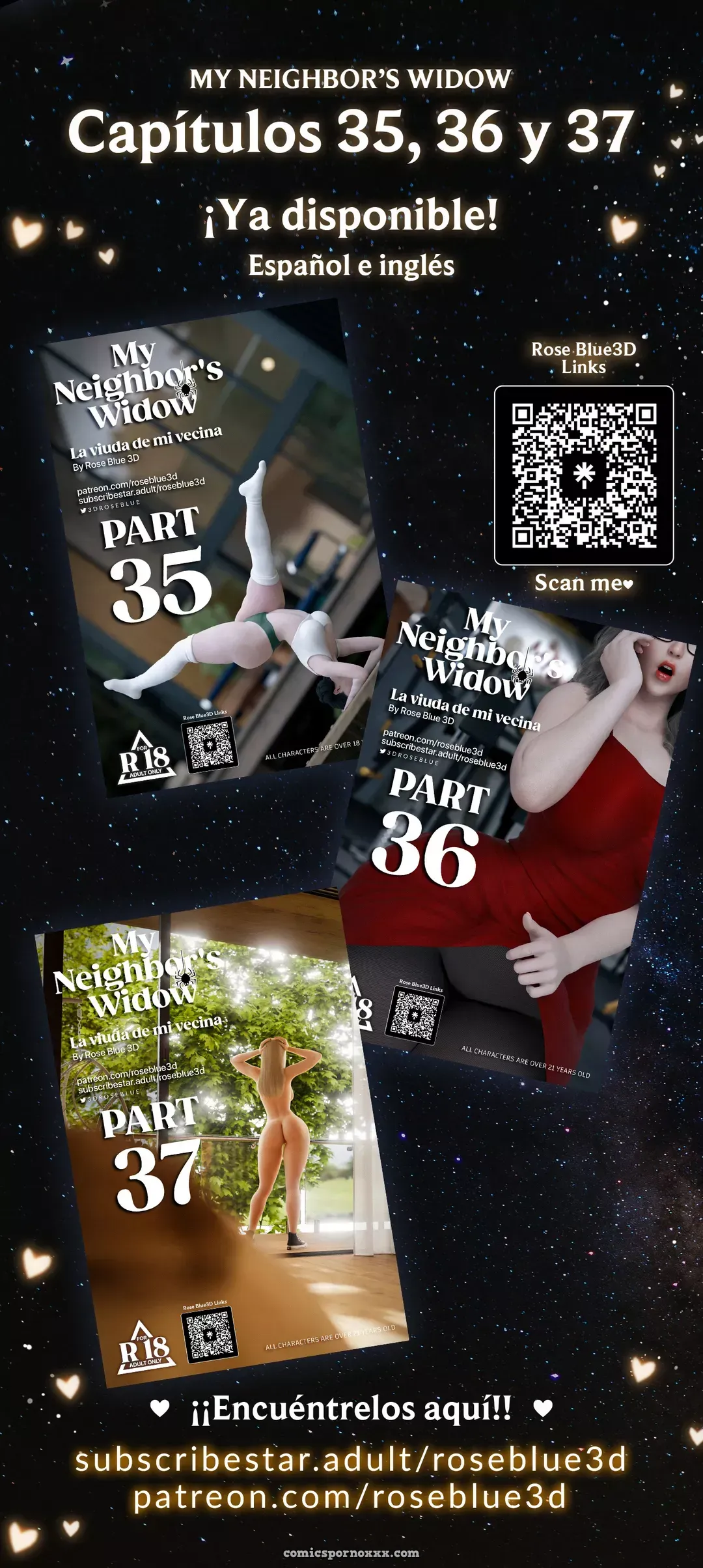 My Neighbor’s Widow #34 – Roseblue3d - Página 121