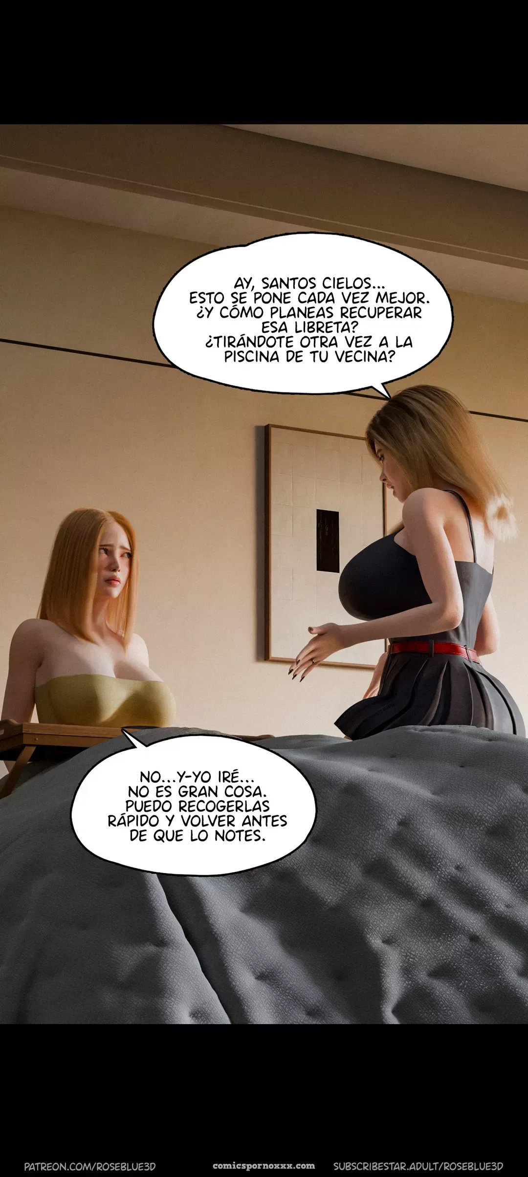 My Neighbor’s Widow #35 – Roseblue3d - Página 16