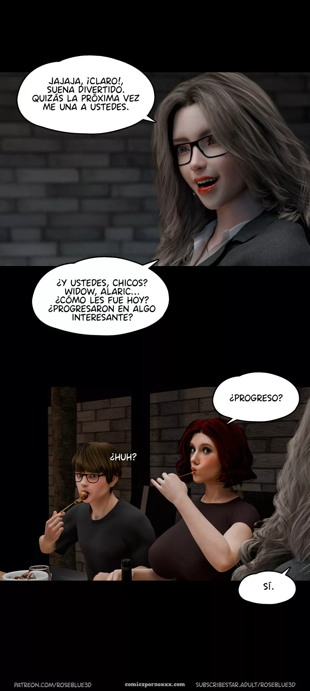 My Neighbor’s Widow #35 – Roseblue3d - Página 28