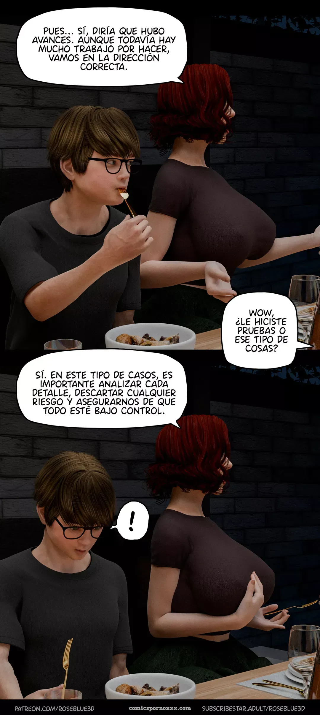 My Neighbor’s Widow #35 – Roseblue3d - Página 29