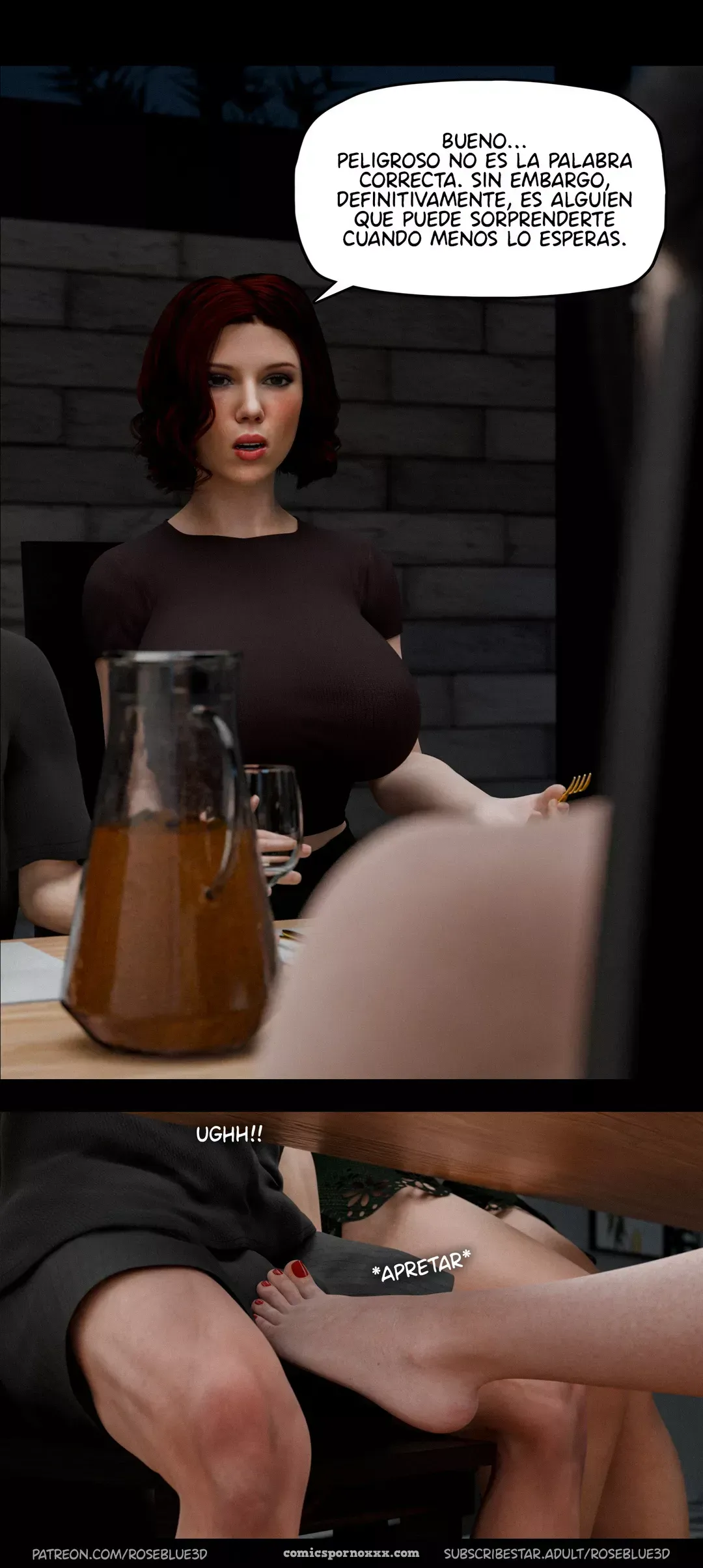 My Neighbor’s Widow #35 – Roseblue3d - Página 32