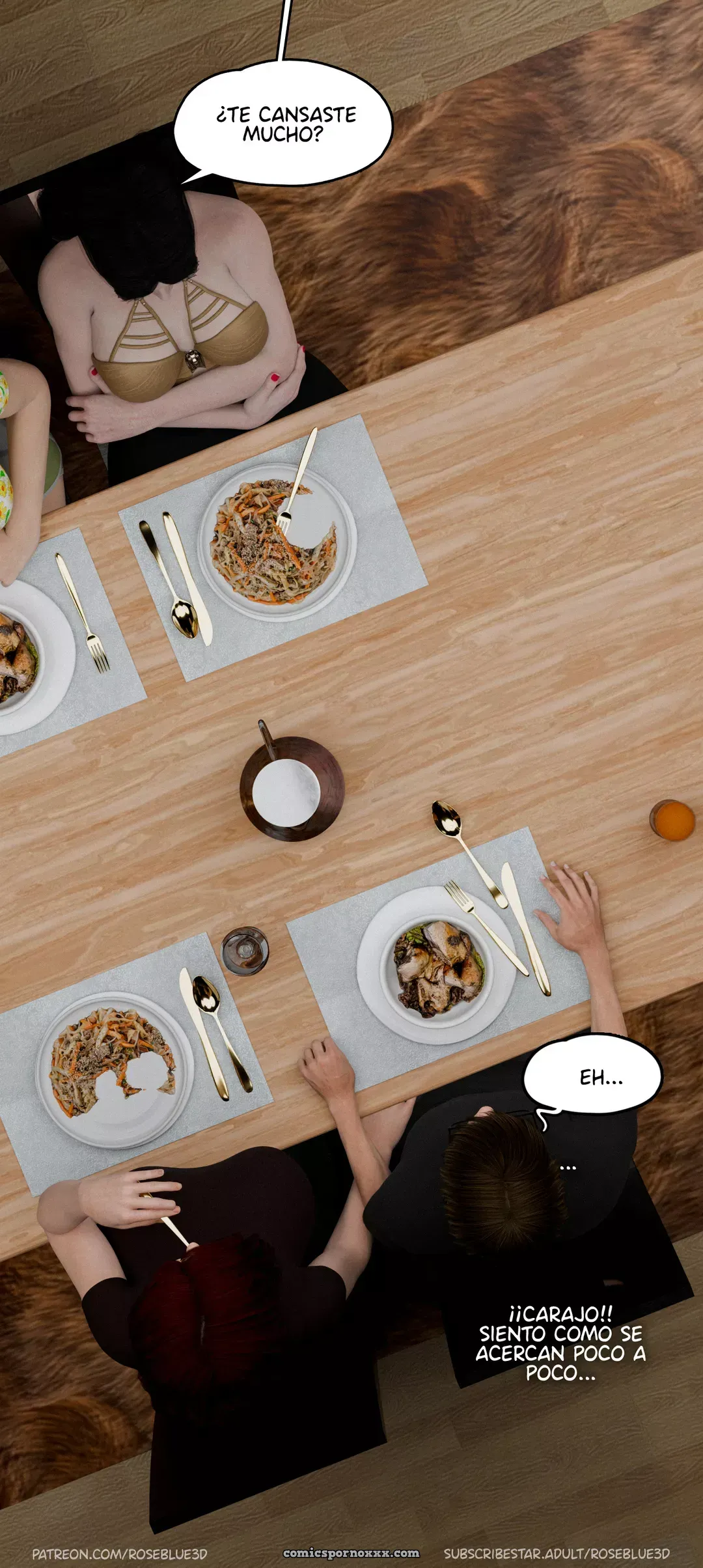 My Neighbor’s Widow #35 – Roseblue3d - Página 38