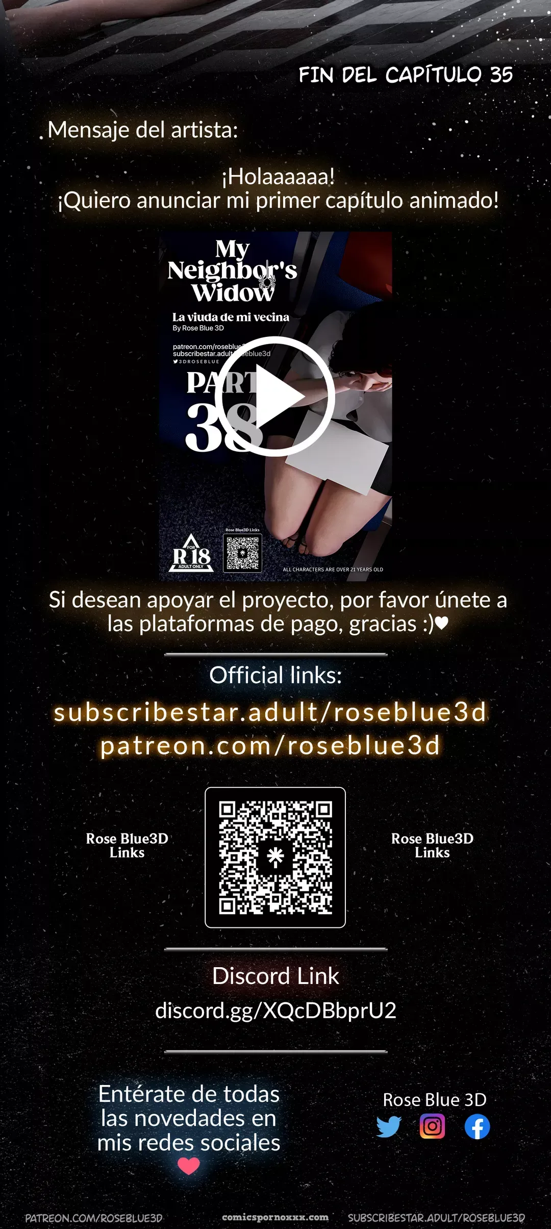 My Neighbor’s Widow #35 – Roseblue3d - Página 65