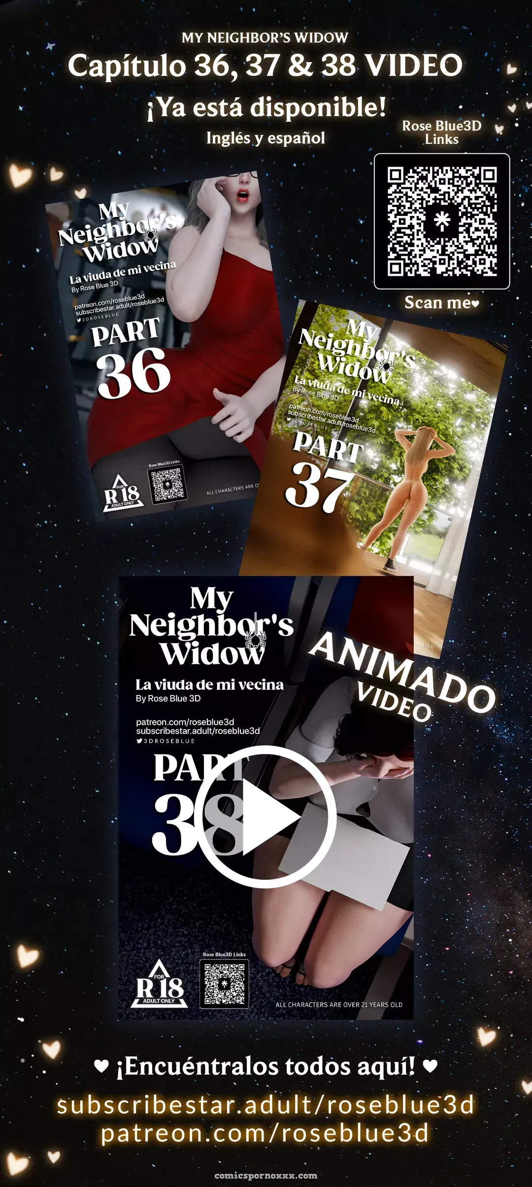 My Neighbor’s Widow #35 – Roseblue3d - Página 66