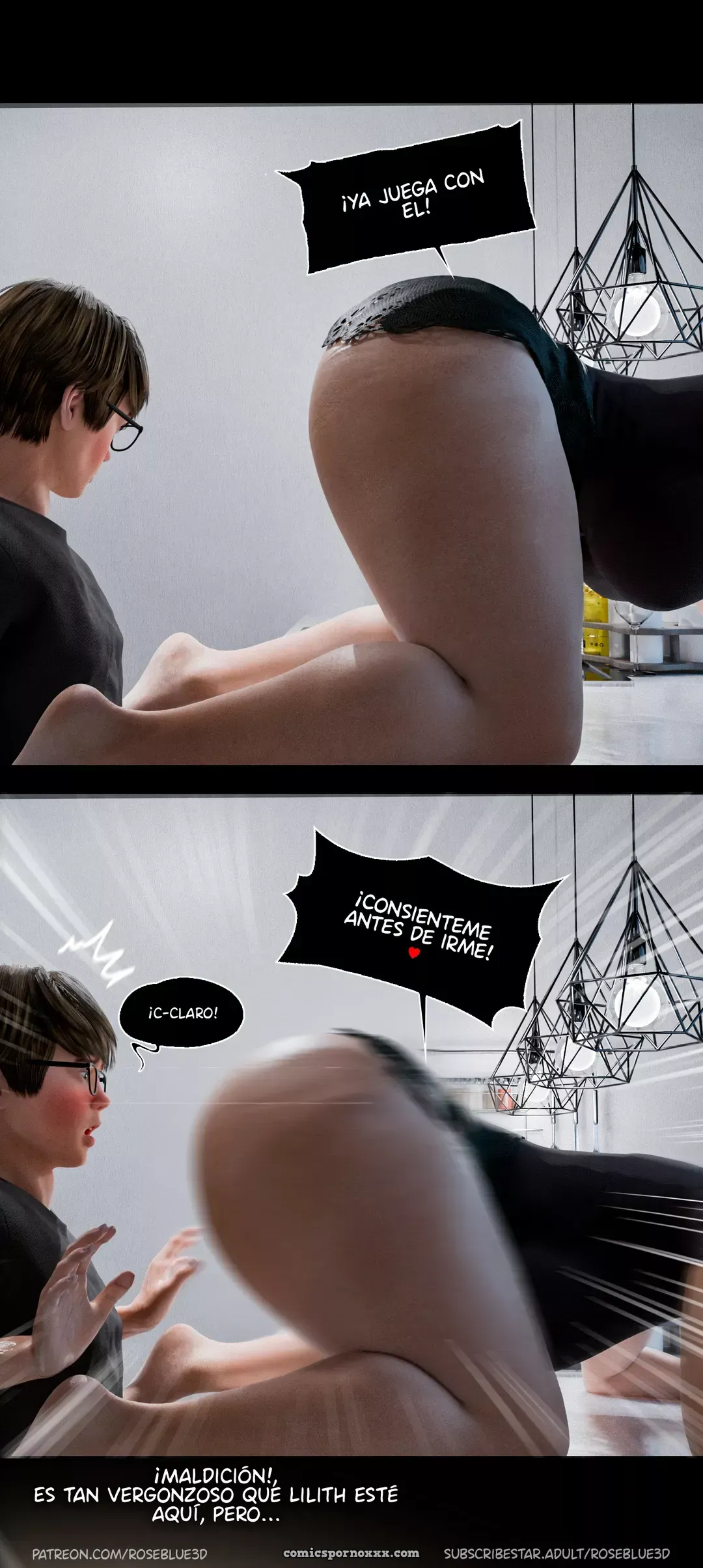 My Neighbor’s Widow #36 – Roseblue3d - Página 21