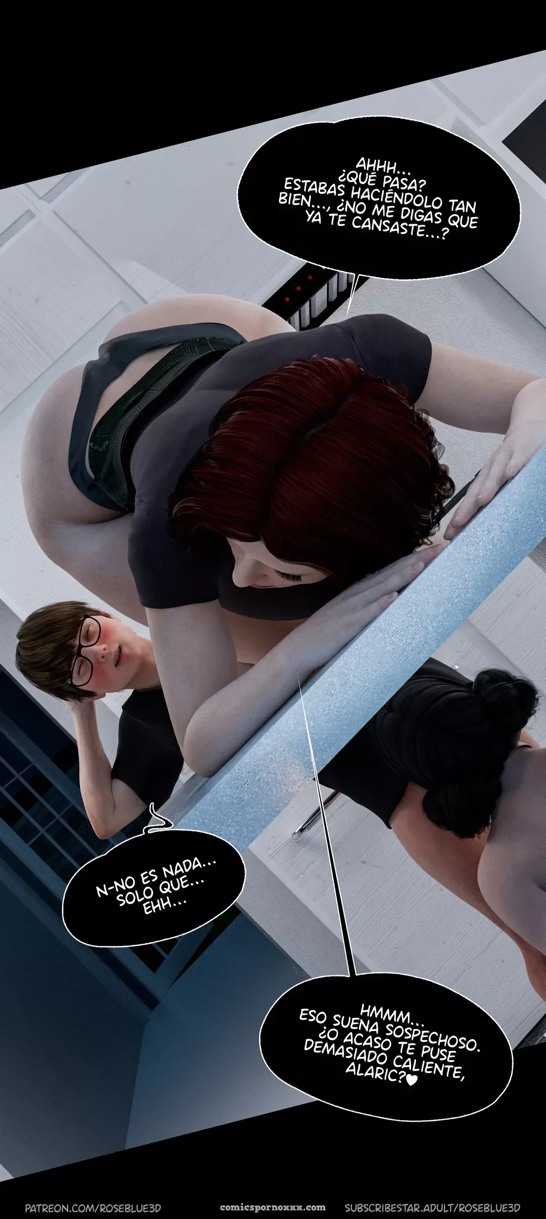 My Neighbor’s Widow #36 – Roseblue3d - Página 35