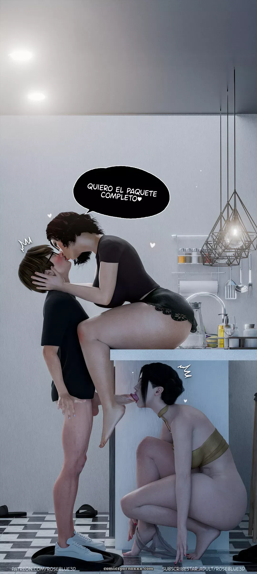 My Neighbor’s Widow #36 – Roseblue3d - Página 77