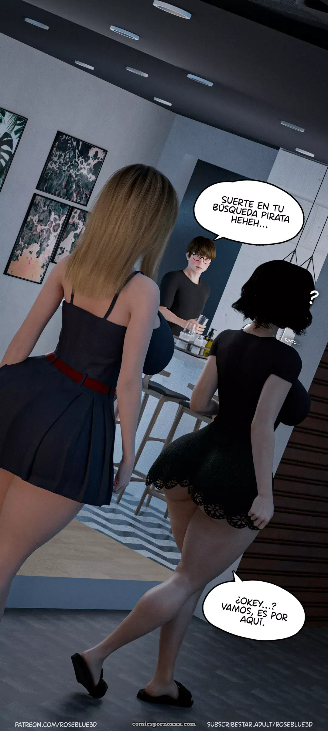 My Neighbor’s Widow #37 – Roseblue3d - Página 19