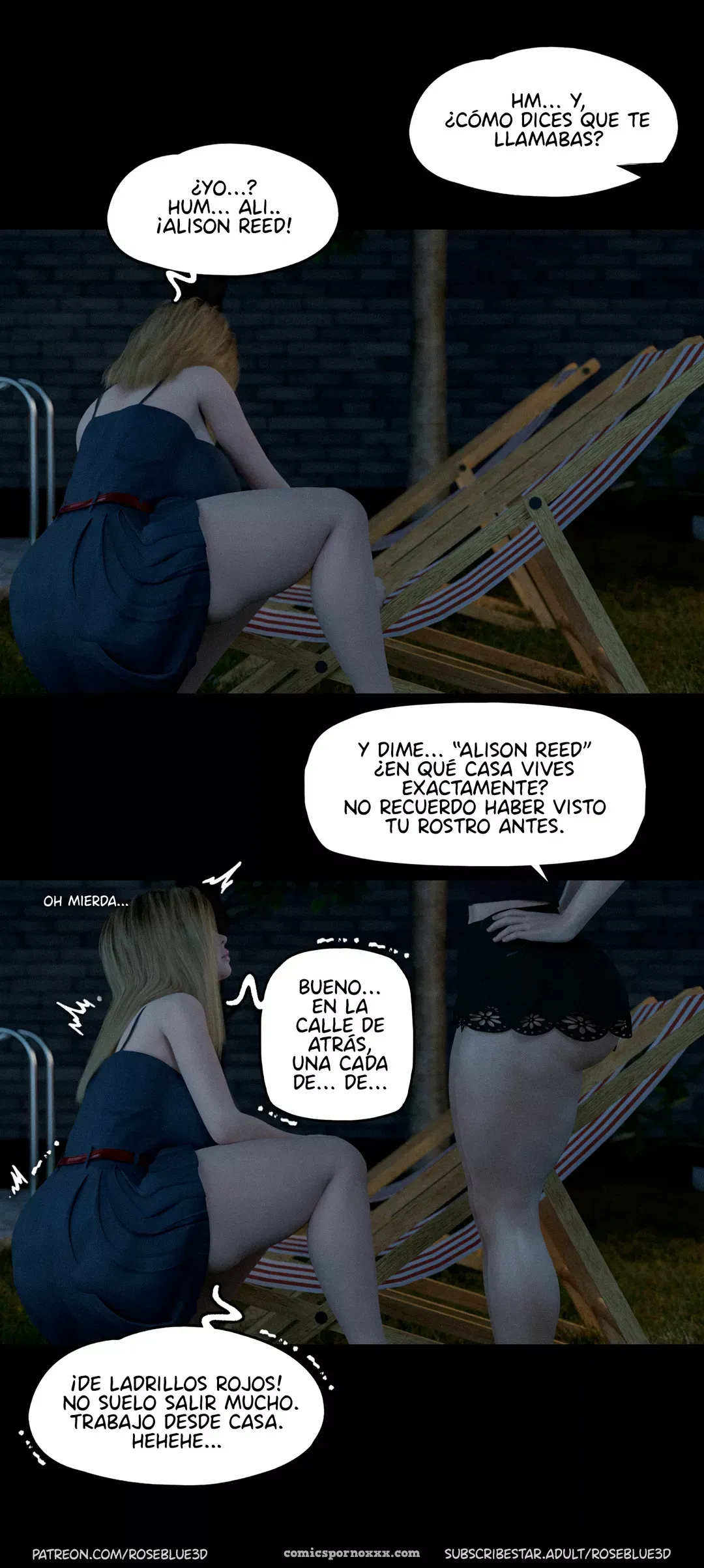 My Neighbor’s Widow #37 – Roseblue3d - Página 41