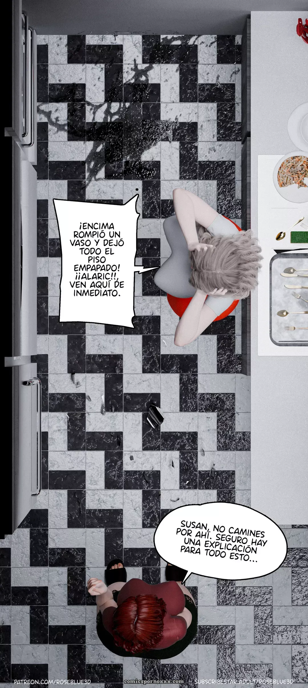 My Neighbor’s Widow #37 – Roseblue3d - Página 71