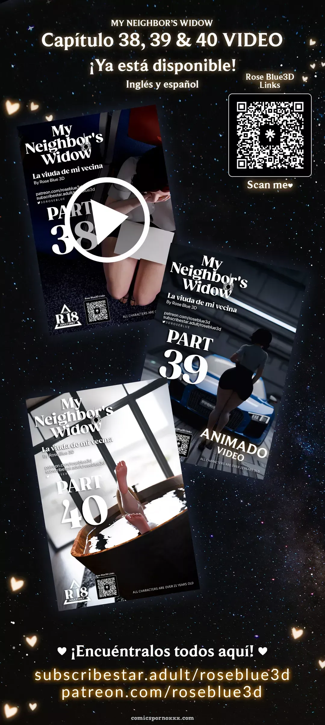 My Neighbor’s Widow #37 – Roseblue3d - Página 92