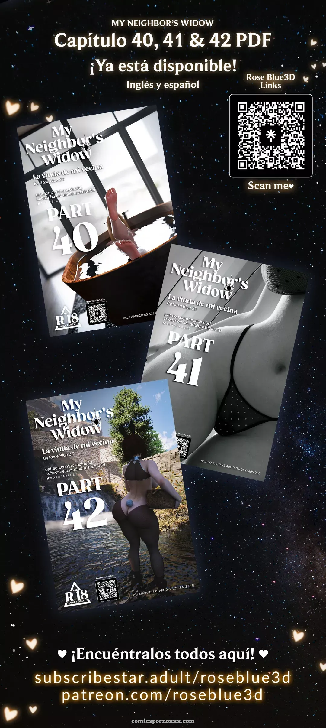 My Neighbor’s Widow #39 – Roseblue3d - Página 108