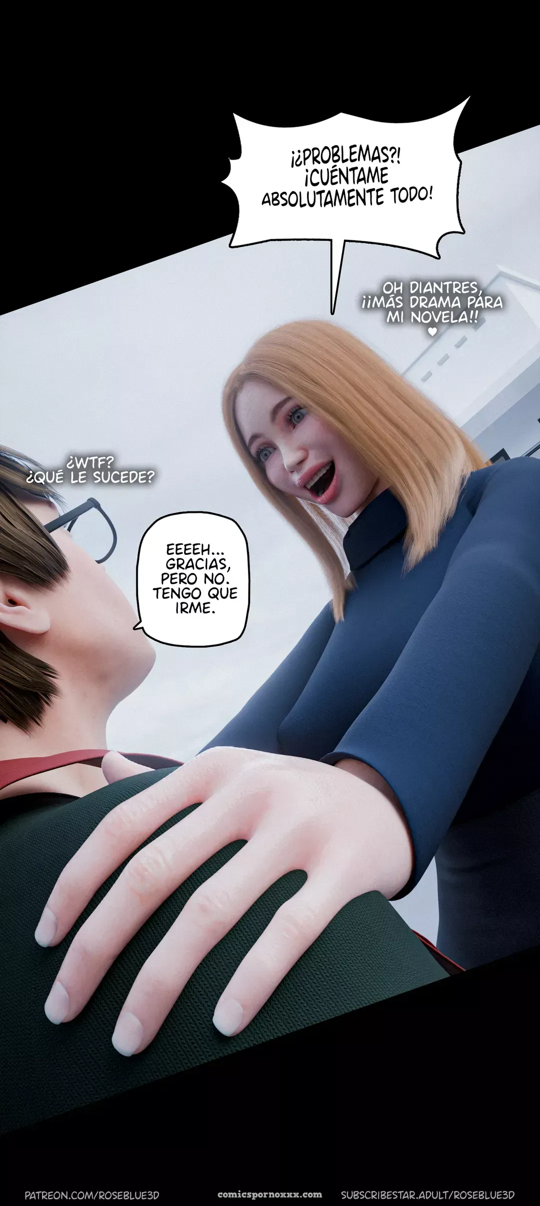 My Neighbor’s Widow #40 – Roseblue3d - Página 37