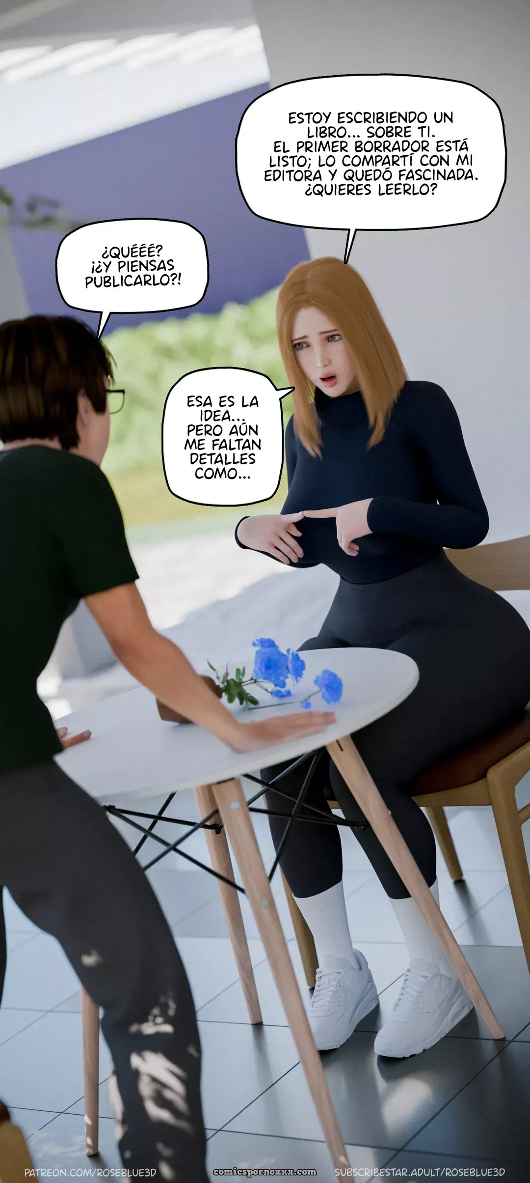 My Neighbor’s Widow #40 – Roseblue3d - Página 55