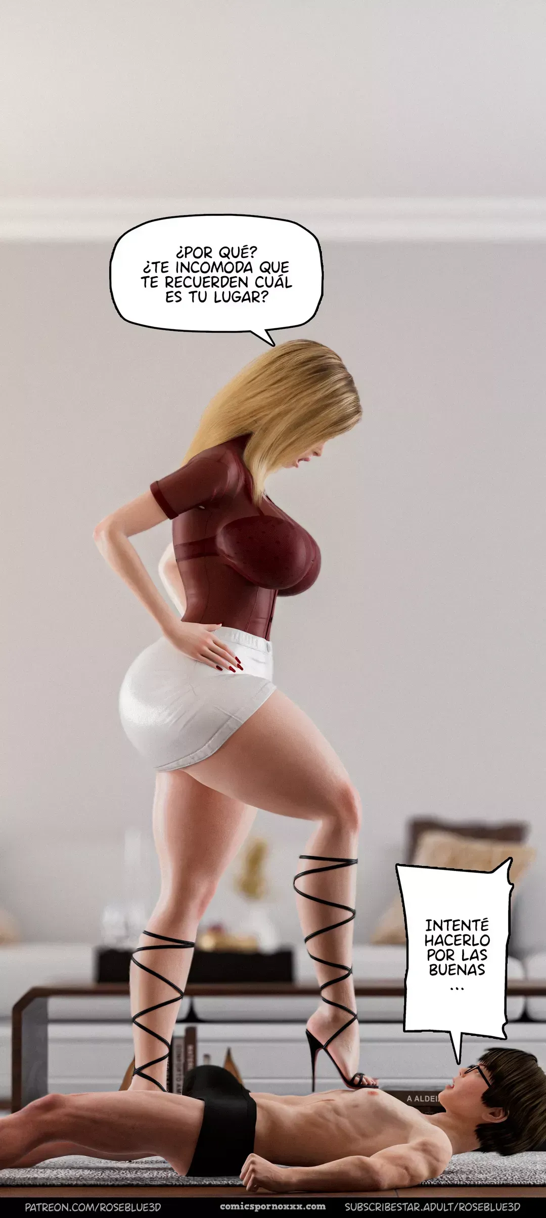 My Neighbor’s Widow #41 – Roseblue3d - Página 38