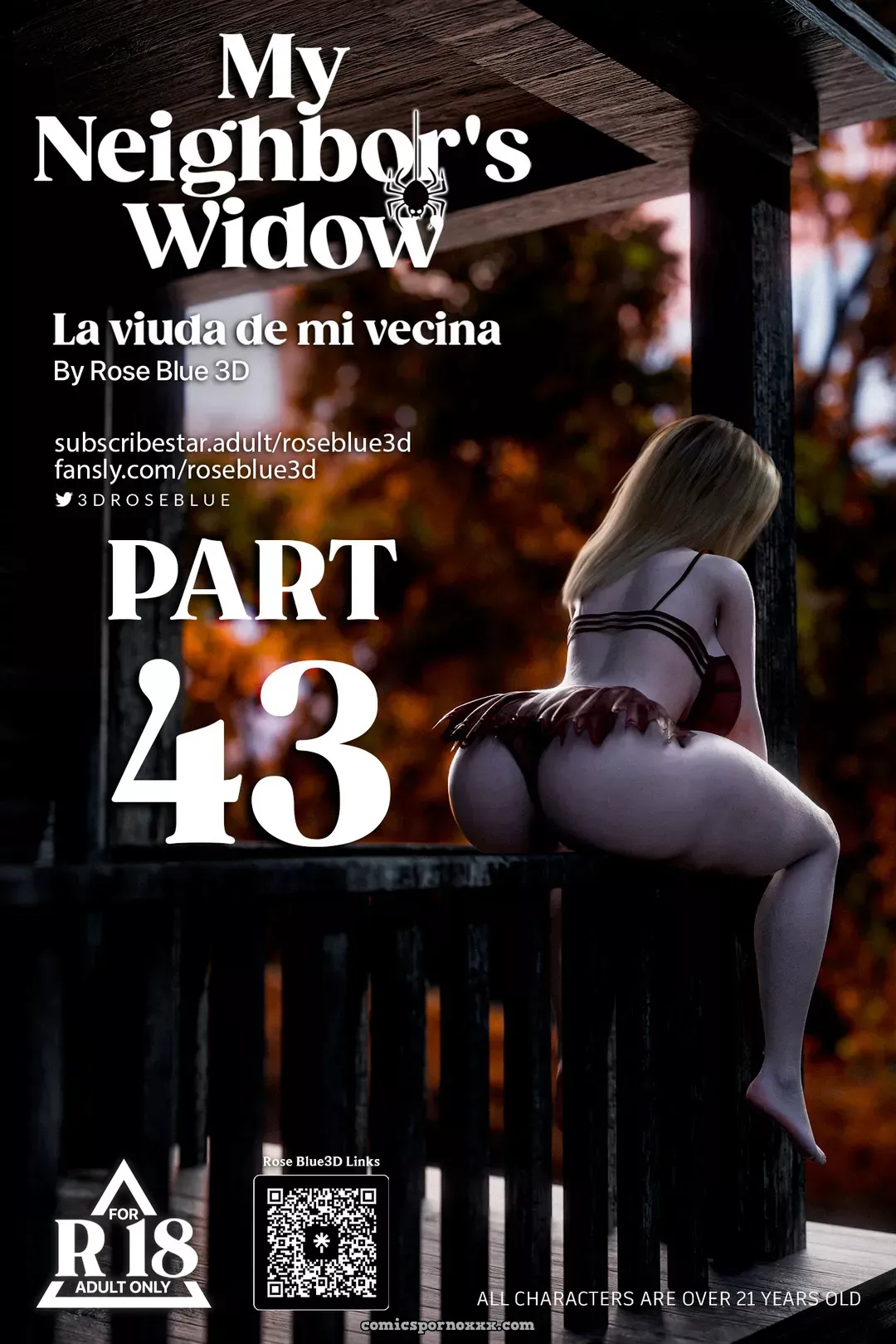 My Neighbor’s Widow #43 – Roseblue3d - Página 1