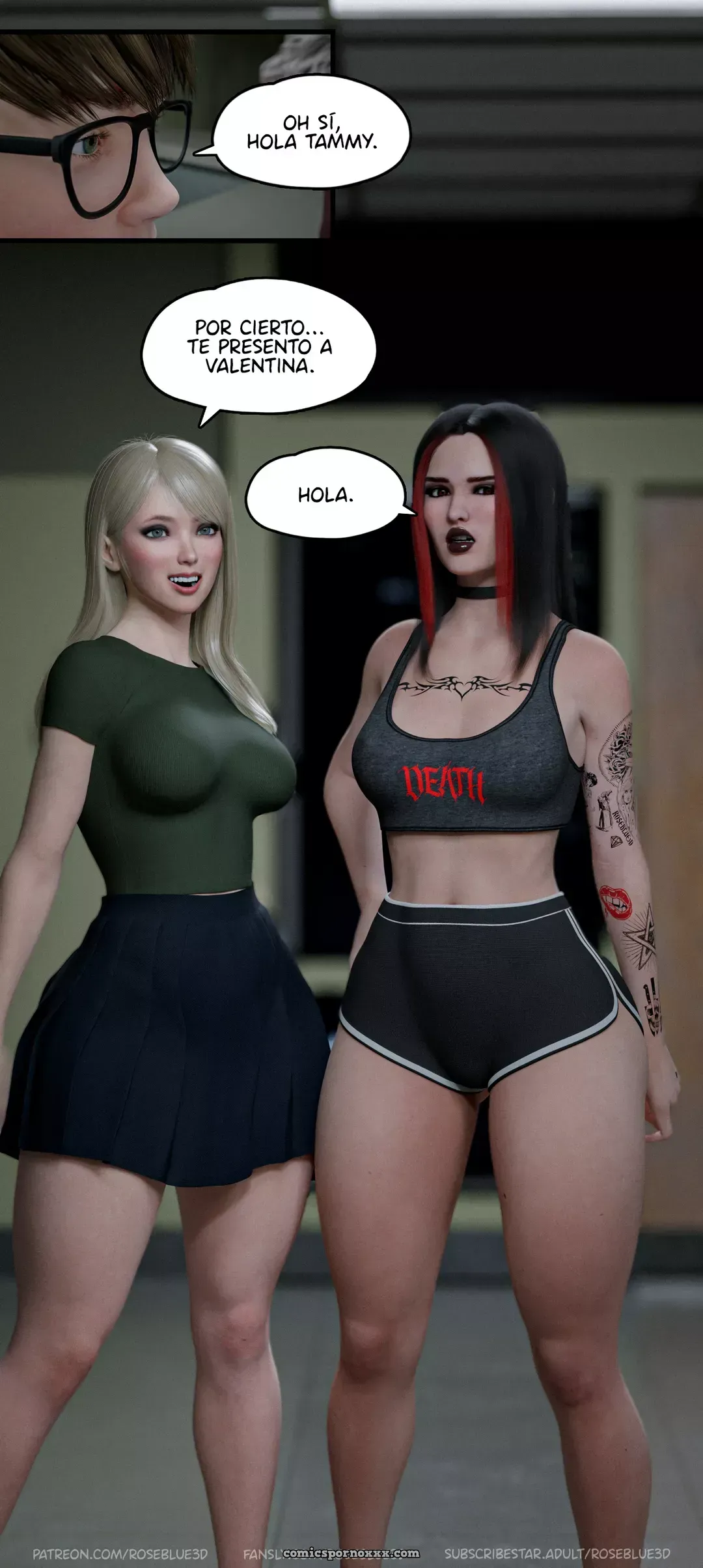 My Neighbor’s Widow #44 – Roseblue3d - Página 43