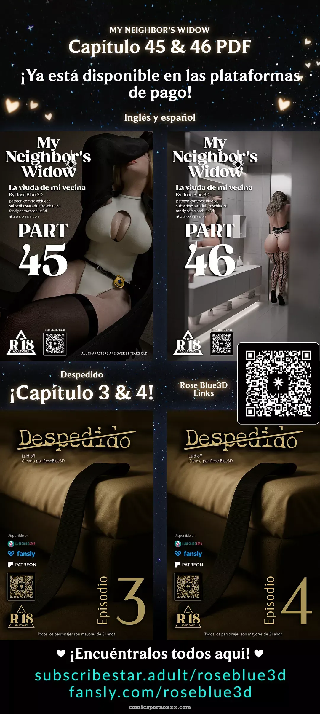 My Neighbor’s Widow #44 – Roseblue3d - Página 95