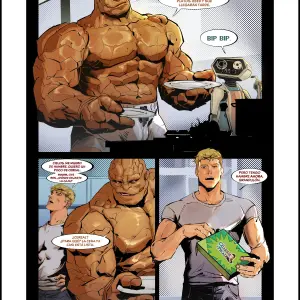 La Antorcha Humana y la Mole (Yaoi) - Página 2