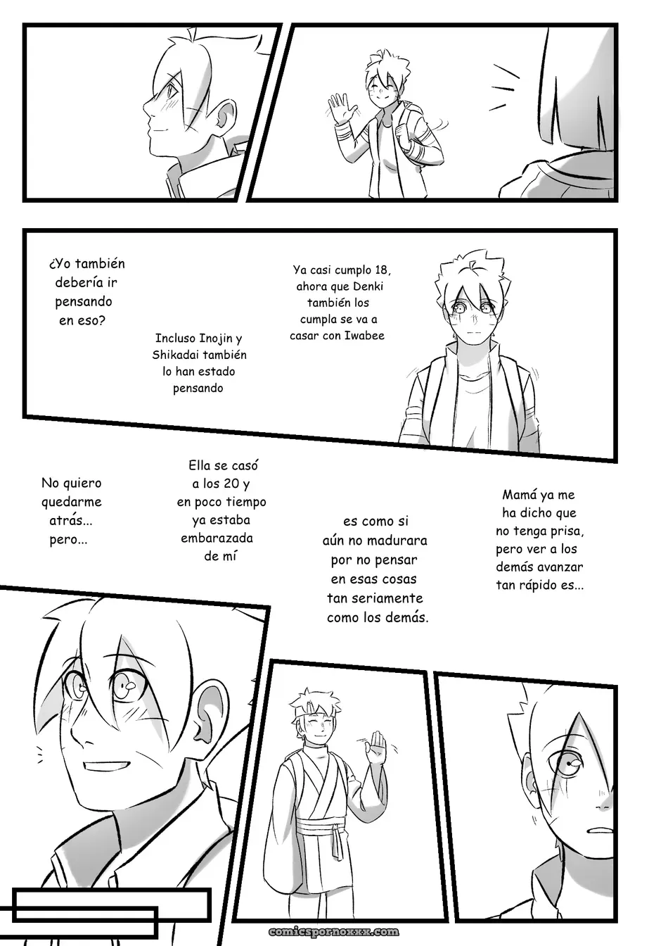 Una Vida a tu Lado – Boruto (Yaoi) - Página 6