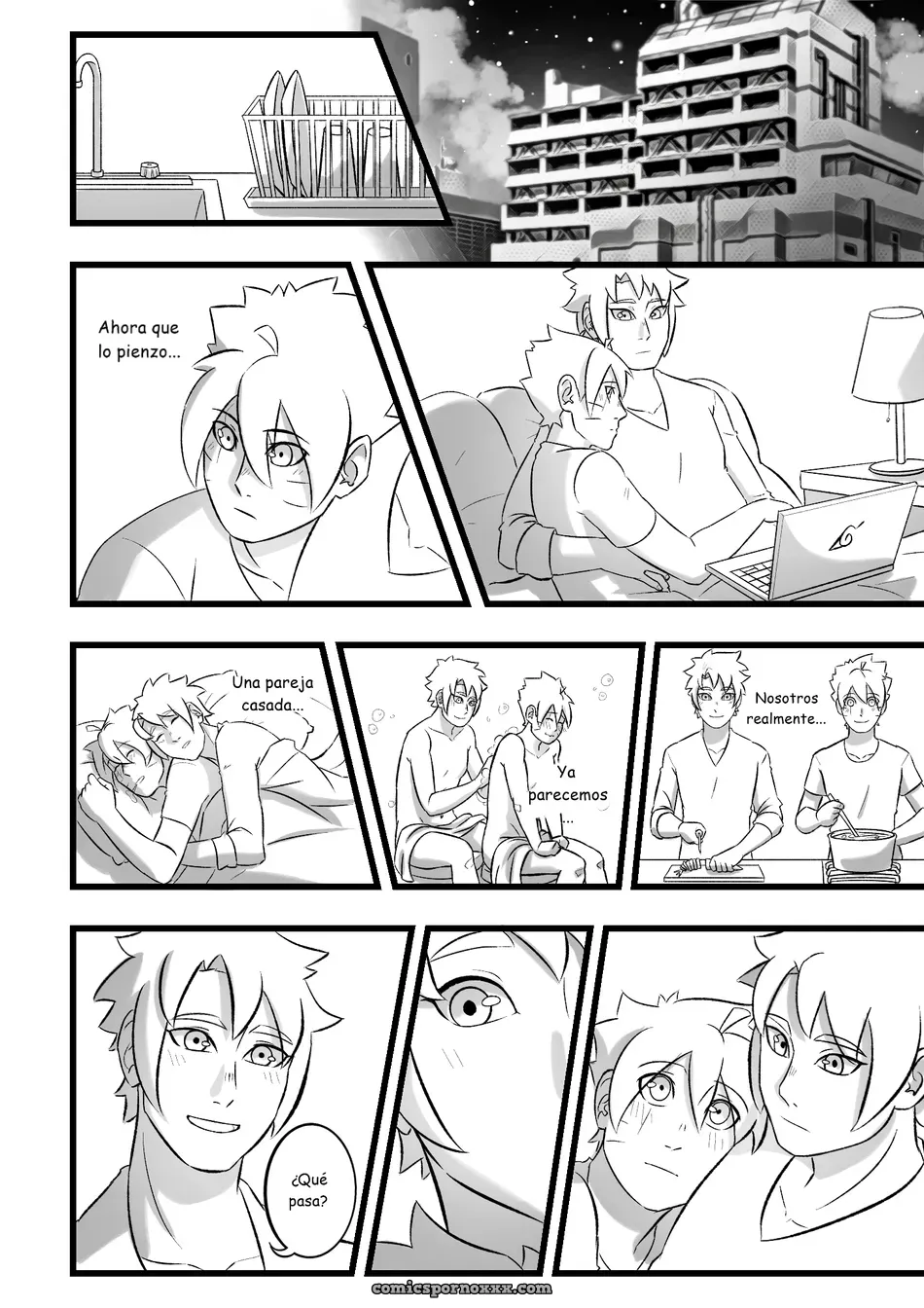 Una Vida a tu Lado – Boruto (Yaoi) - Página 7