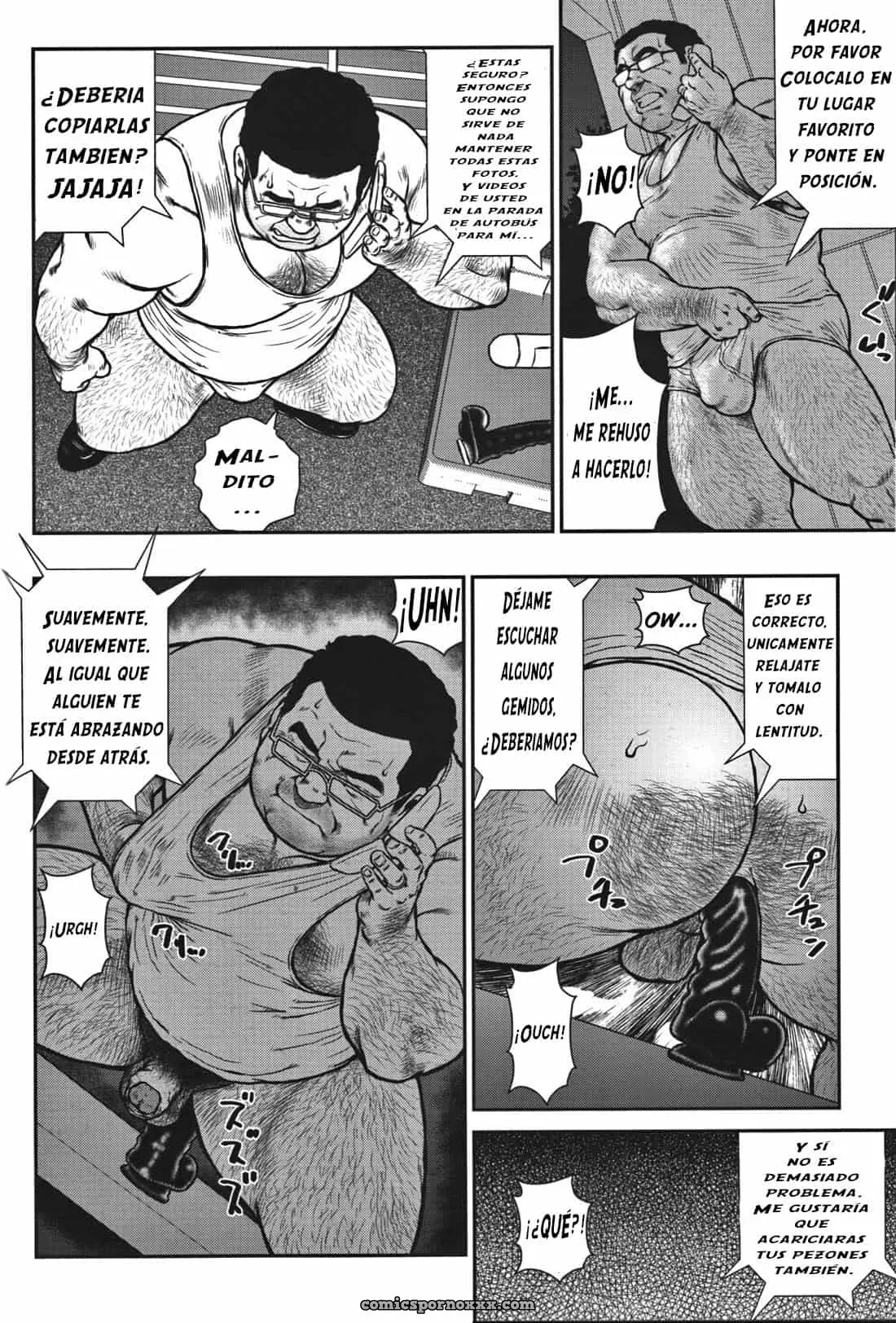 Bienvenido A Bordo ( G-men Gaho No.08 Eroi Ossan) - Página 4