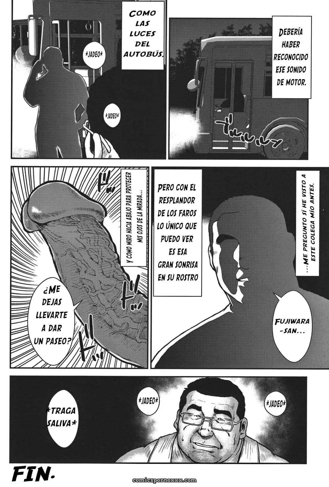 Bienvenido A Bordo ( G-men Gaho No.08 Eroi Ossan) - Página 8