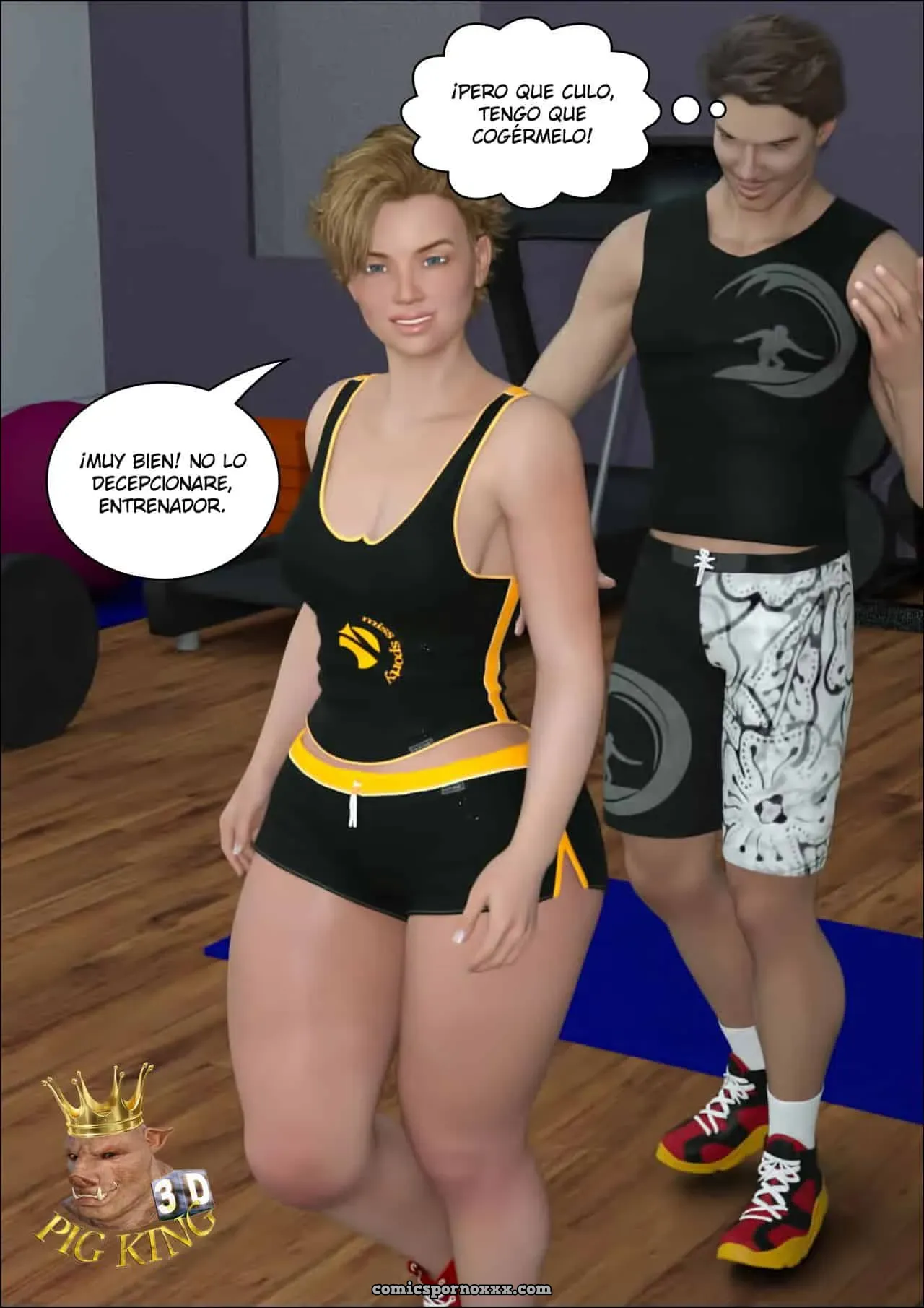 [Pig King] ¡Entrenando Duro! - Página 11