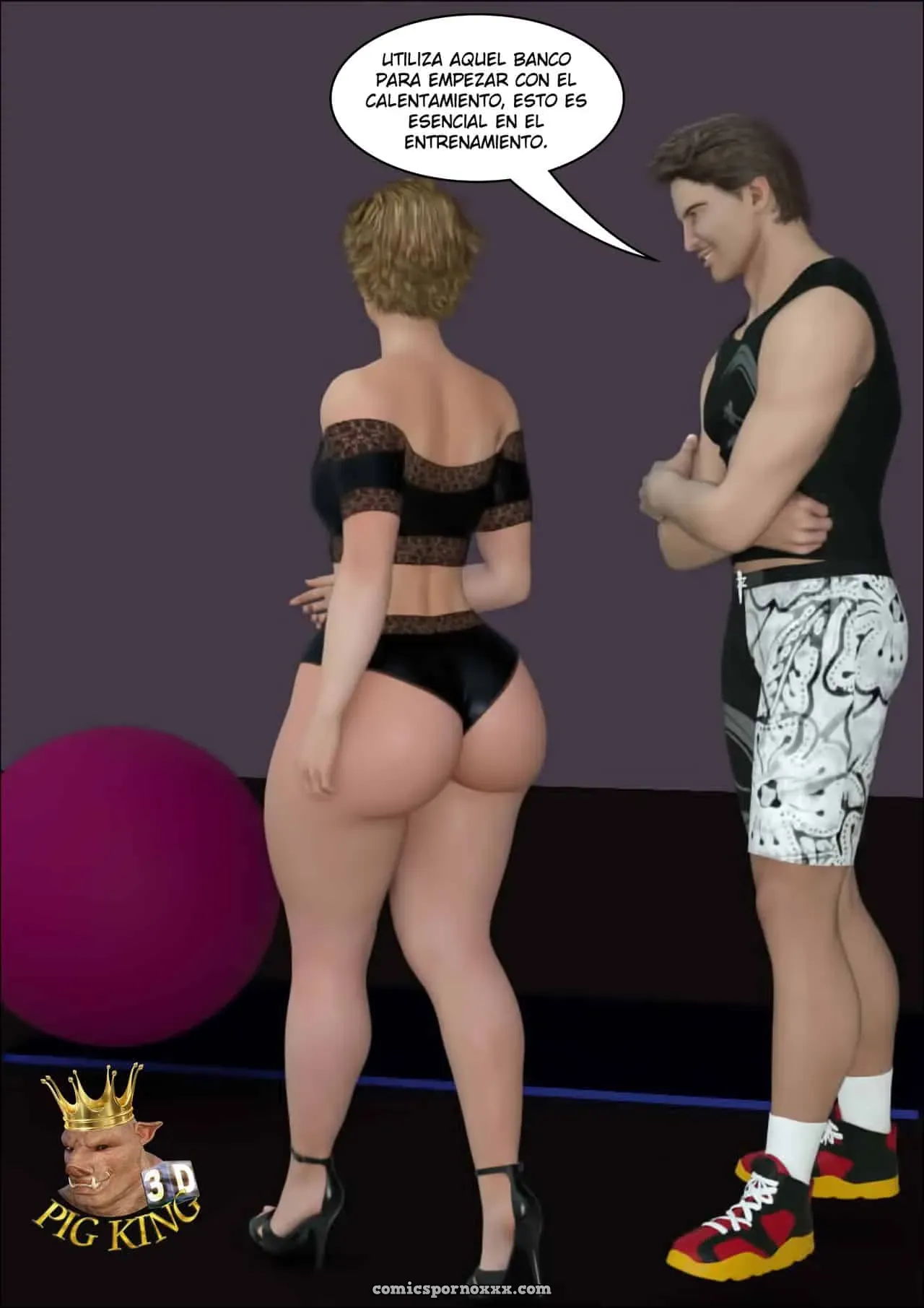 [Pig King] ¡Entrenando Duro! - Página 18