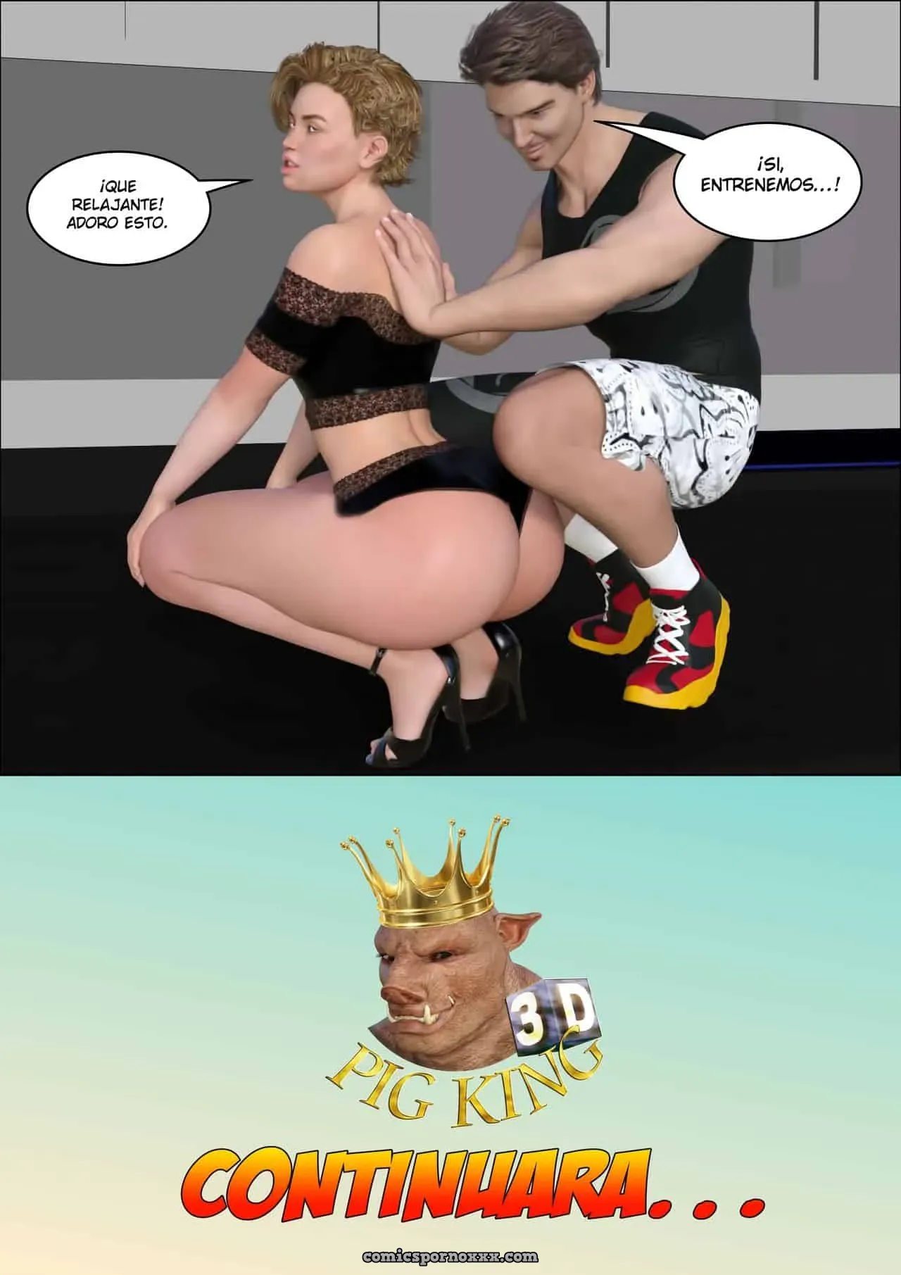 [Pig King] ¡Entrenando Duro! - Página 21