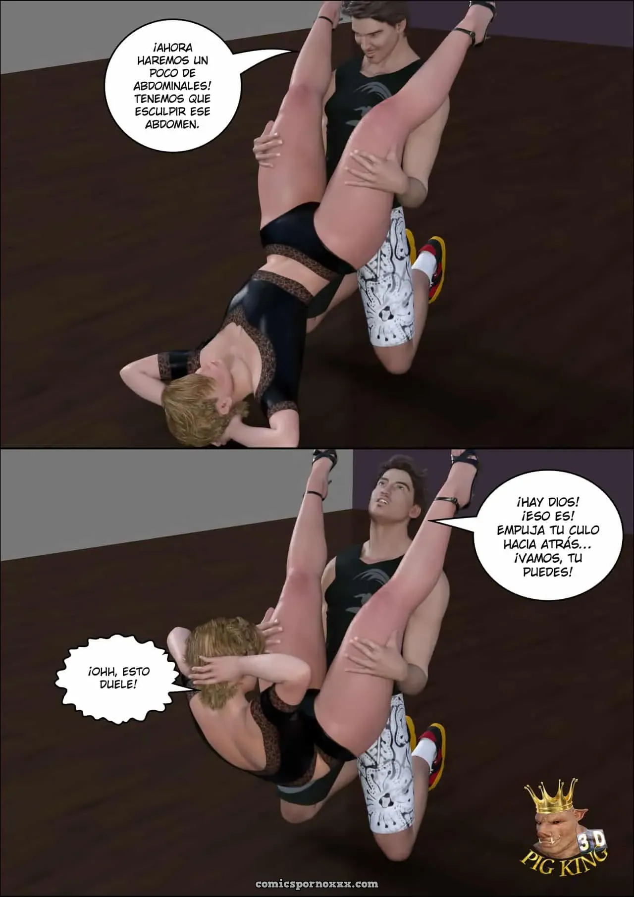 [Pig King] ¡Entrenando Duro! - Página 23