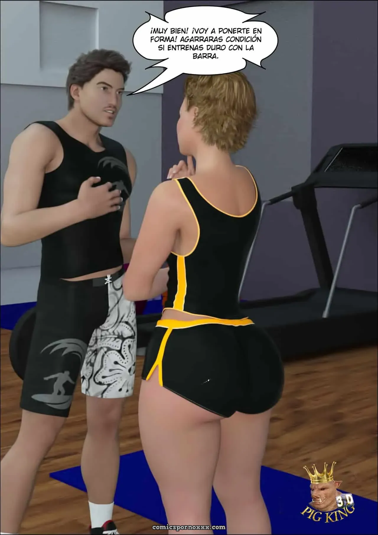 [Pig King] ¡Entrenando Duro! - Página 8