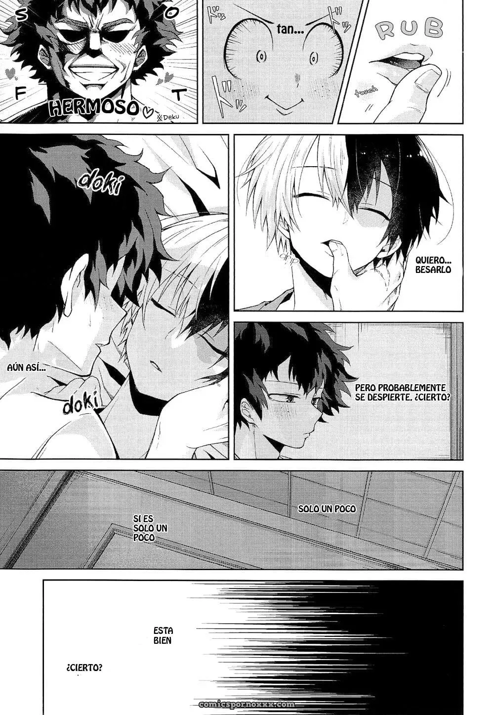 Yoru Wa Mijikashi Koiseyo Shounen (Boku No Hero Academia) - Página 13