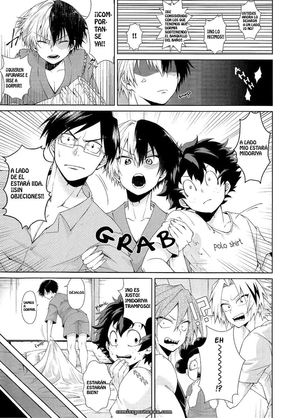 Yoru Wa Mijikashi Koiseyo Shounen (Boku No Hero Academia) - Página 7