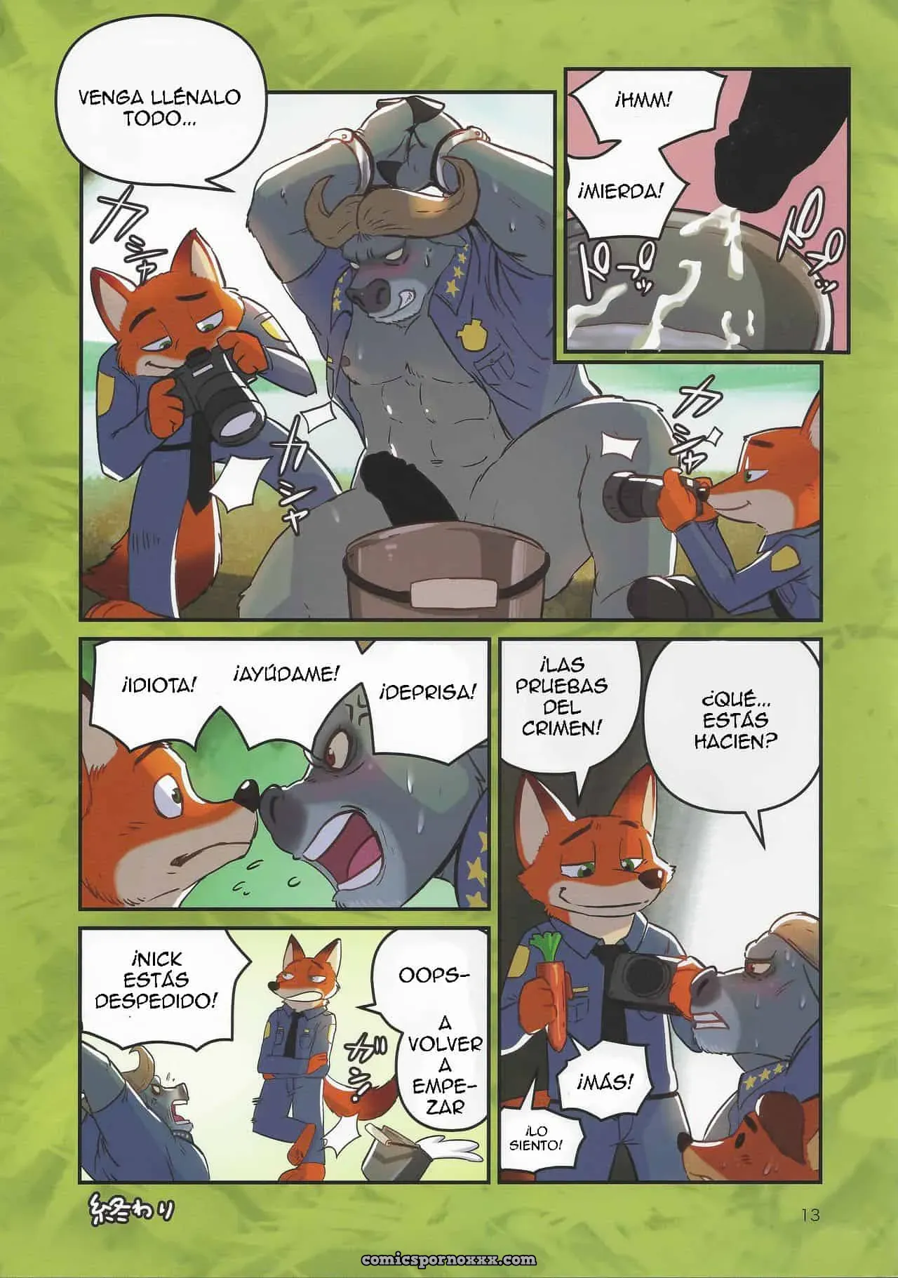 The Investigation Of Bogo And Nick (Zootopia) - Página 12