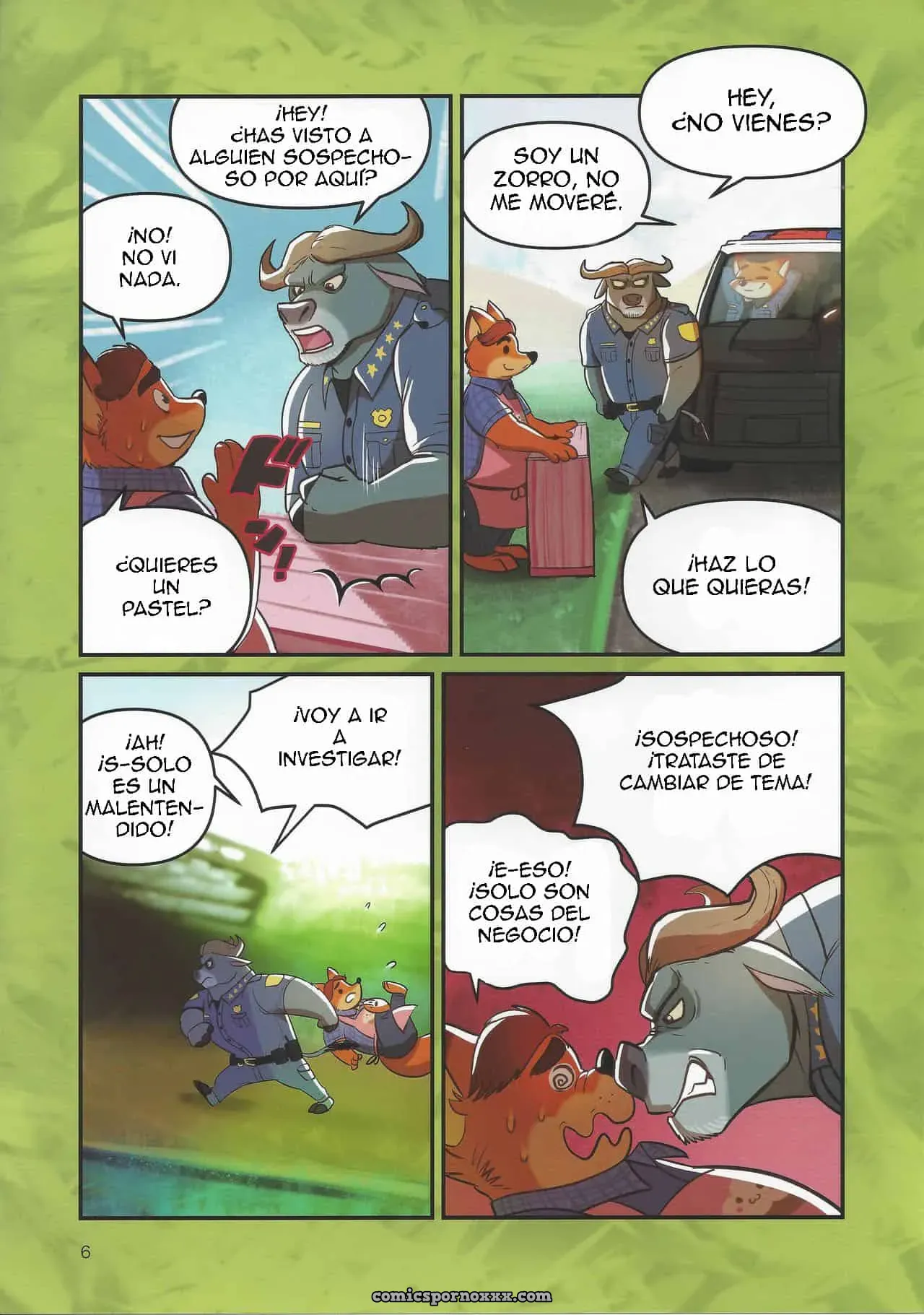 The Investigation Of Bogo And Nick (Zootopia) - Página 5
