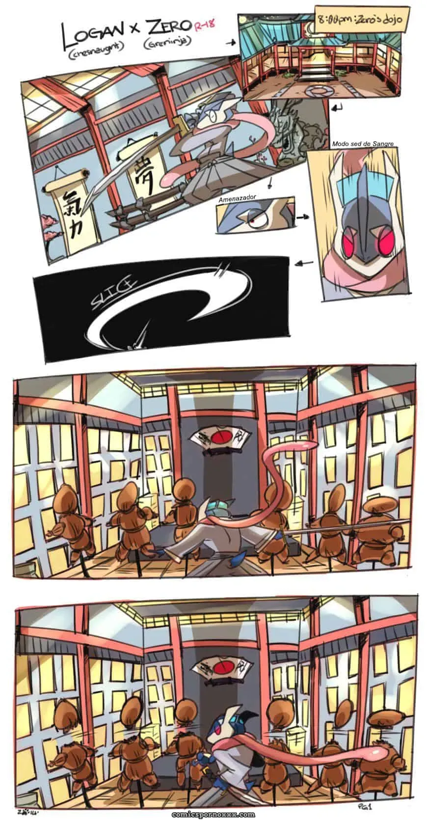 [Kumagaya Shin] Logan X Zero (Pokemon) - Página 1