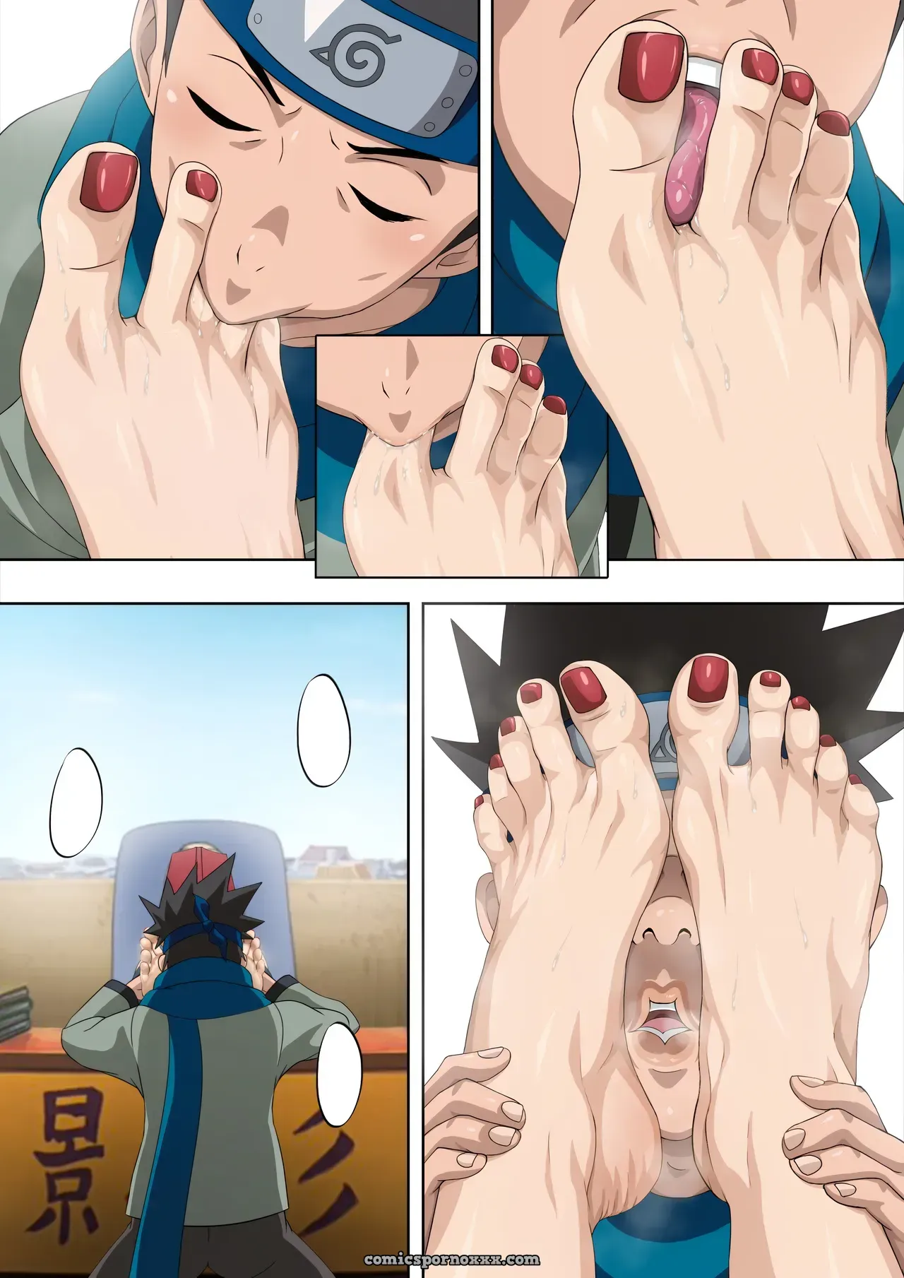 Lunch Break At Tsunade’s Office (Foot Croft) - Página 10