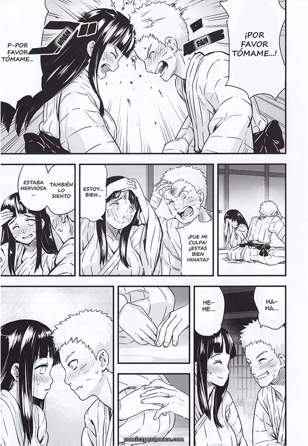 Attaka Uzumaki #1 (Noche De Bodas De Hinata Y Naruto) - Página 7