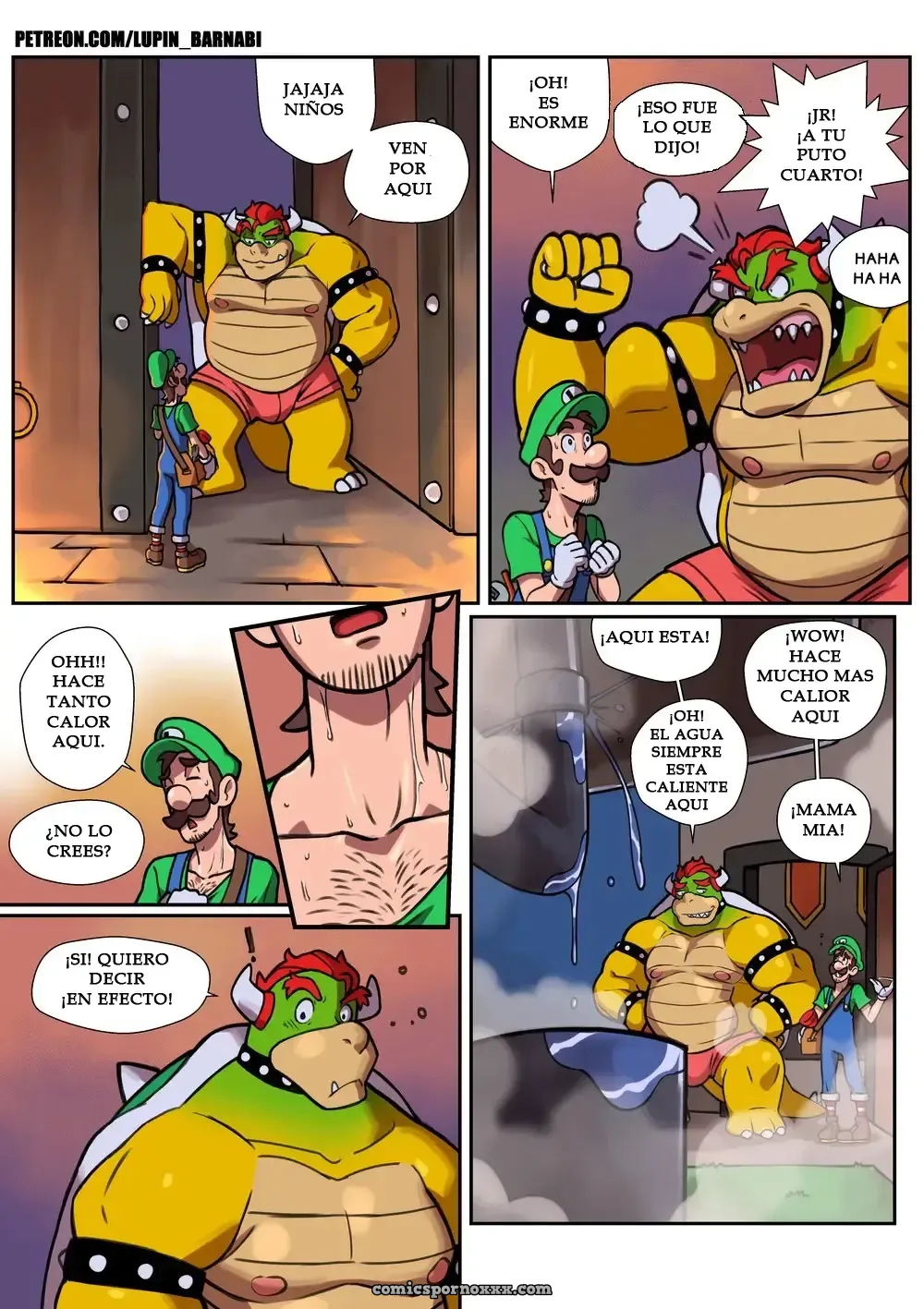 Plumbing The Plumber (Super Mario Bros Gay) - Página 3